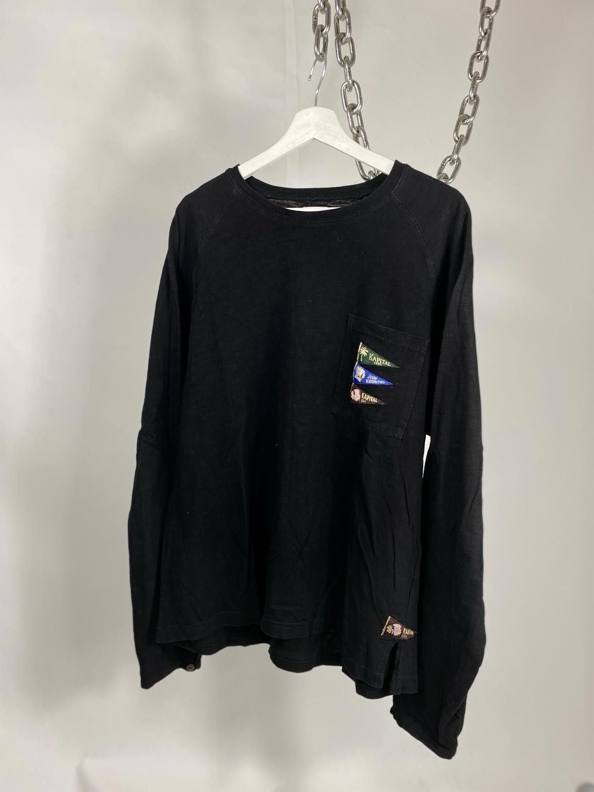 Kapital Kapital Kountry Flag Patches Long Sleeve Shirt Size US L / EU 52-54 / 3 - 1 Thumbnail