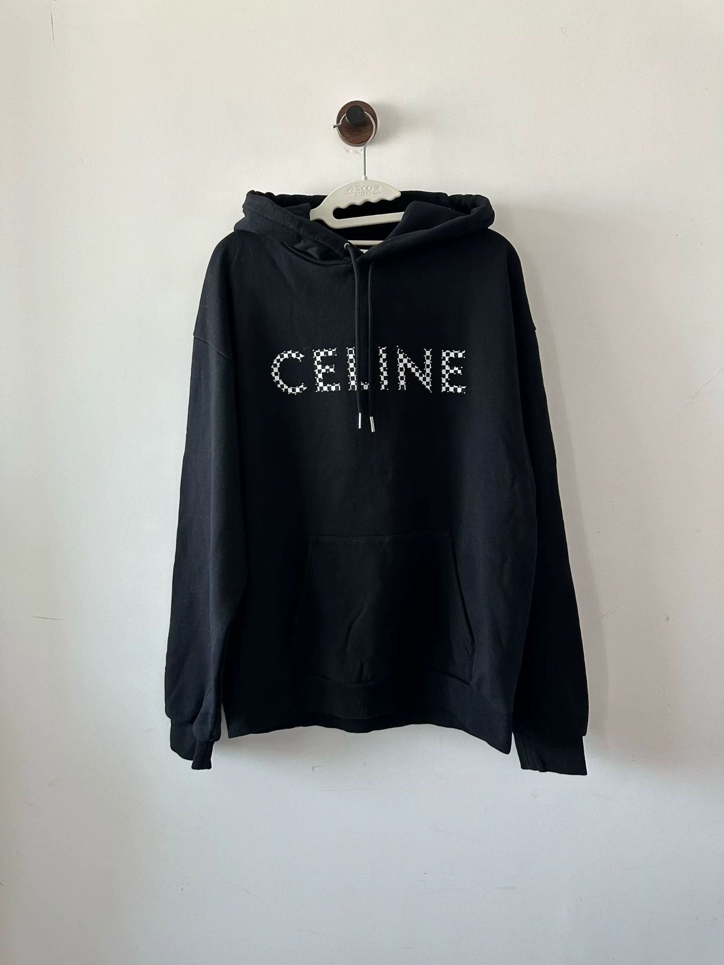 Celine Celine Tartan Rivet Hoodie L (New Worn Once) Size L / US 10 / IT 46 - 1 Thumbnail
