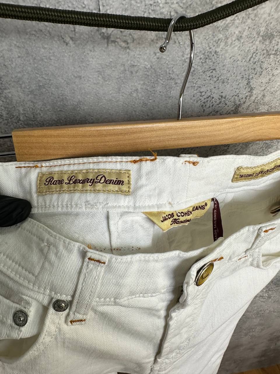 Jacob Cohen Jacob Cohen Luxury White Skinny Pants Stretch Denim Jeans Size 28" / US 6 / IT 42 - 15 Thumbnail