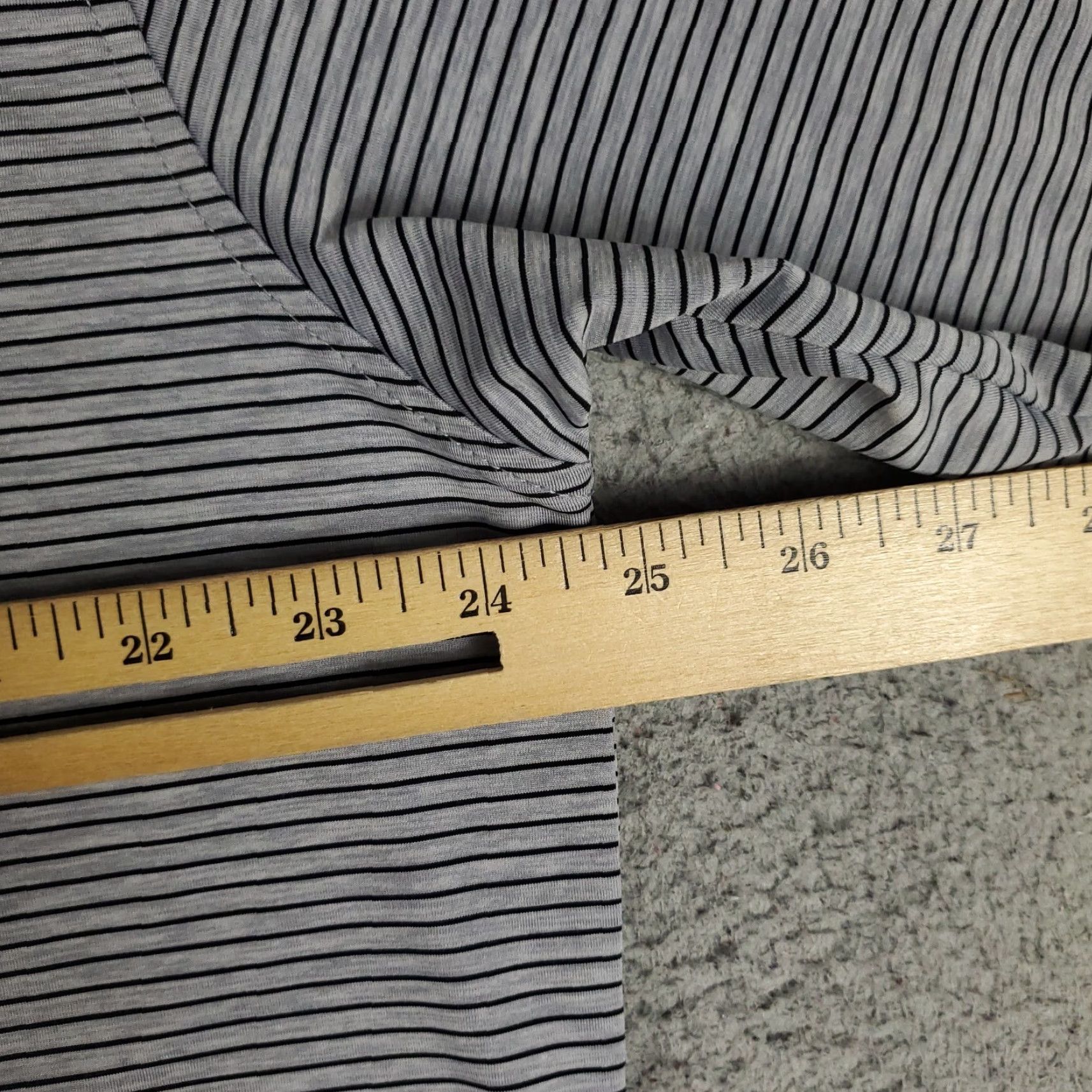 Footjoy FJ Polo Shirt Mens XL Gray Striped Golf Casual Short Sleeve Shirt Size US XL / EU 56 / 4 - 6 Thumbnail