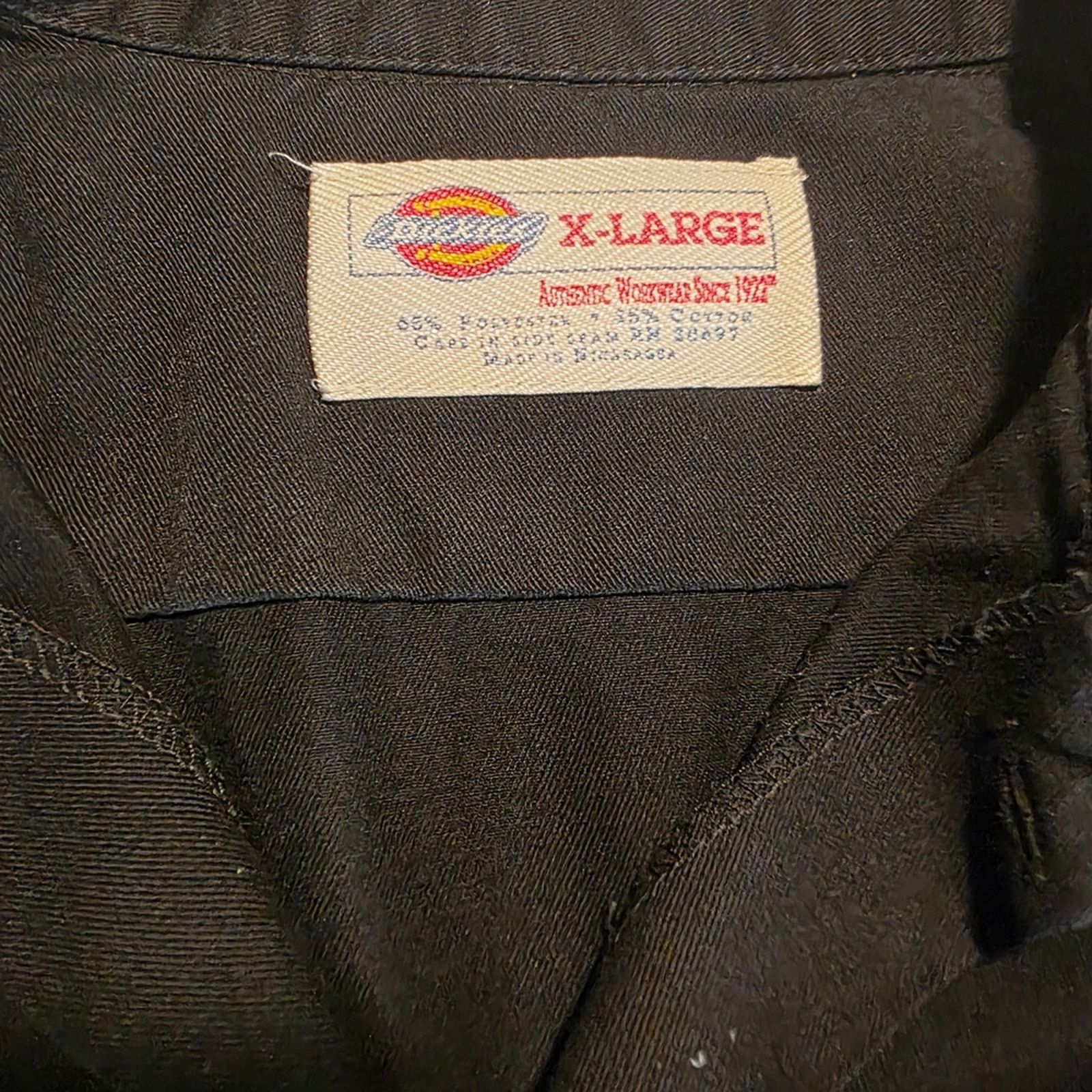 Dickies Men's Black Button-Up Jacket XL Size US XL / EU 56 / 4 - 6 Thumbnail