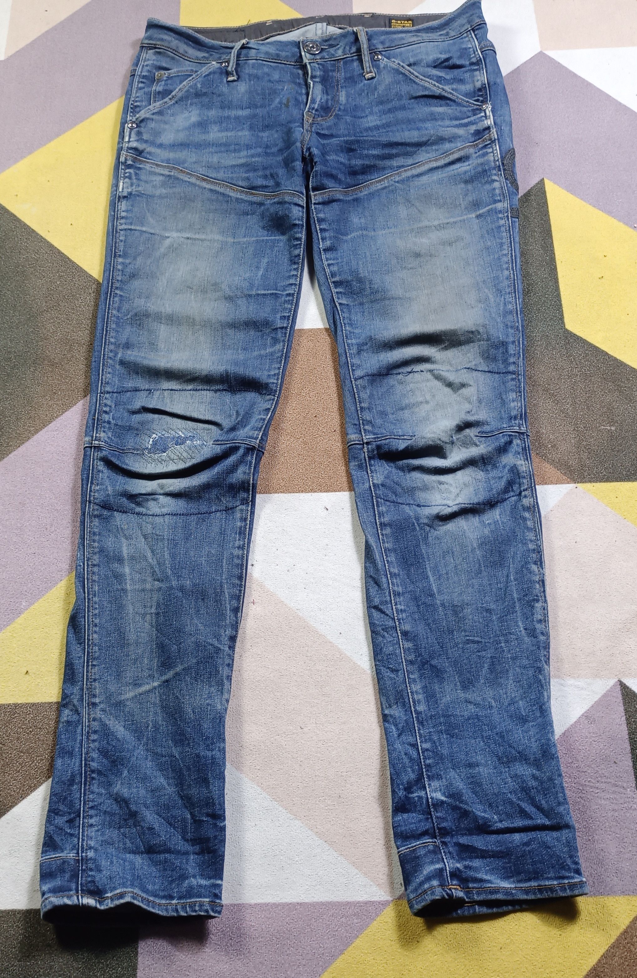 G-Star G Star RAW Embroidered 96 Denim Size US 30 / EU 46 - 2 Thumbnail
