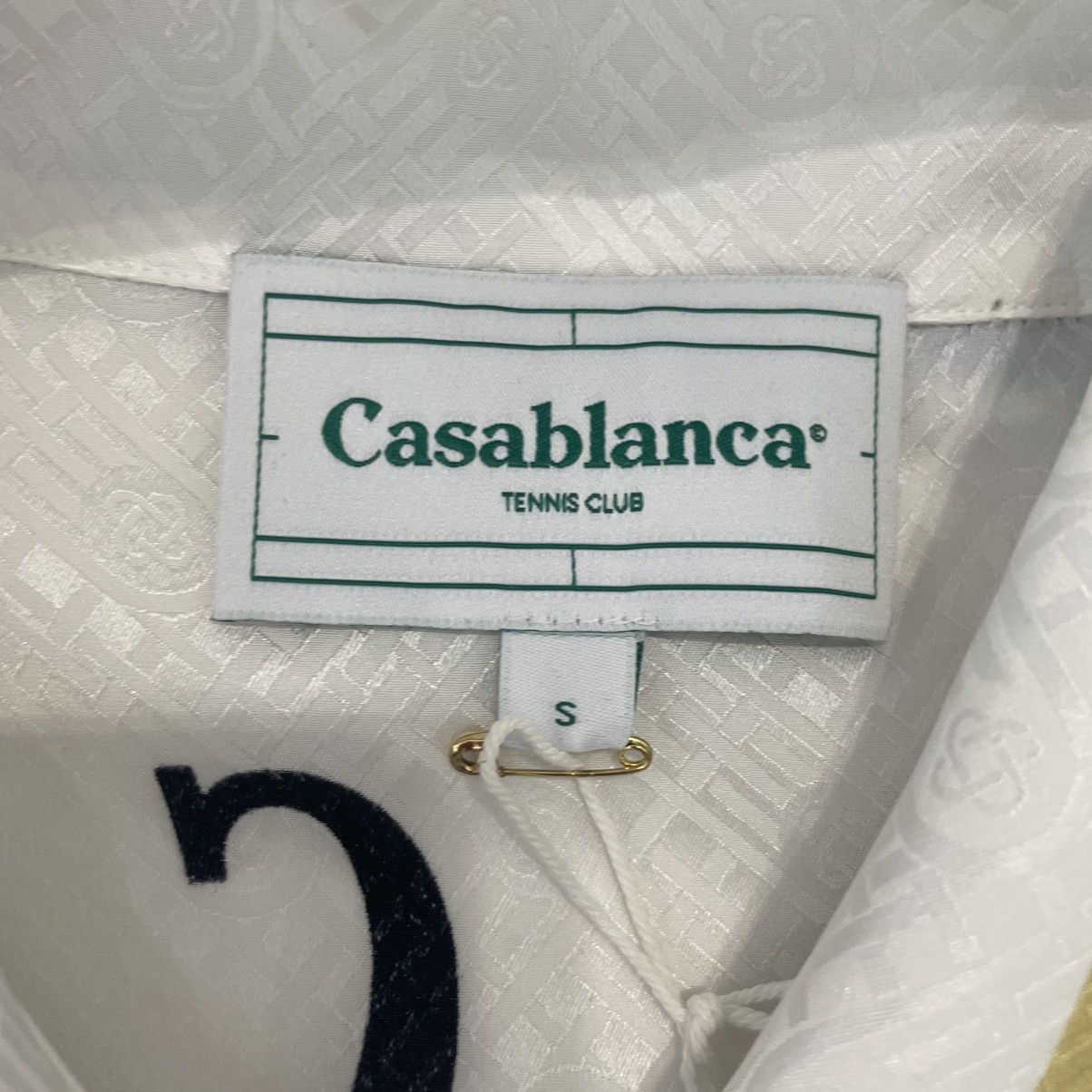 Casablanca Casablanca Casa Way Silk Collar Shirt Size S Size US S / EU 44-46 / 1 - 6 Thumbnail