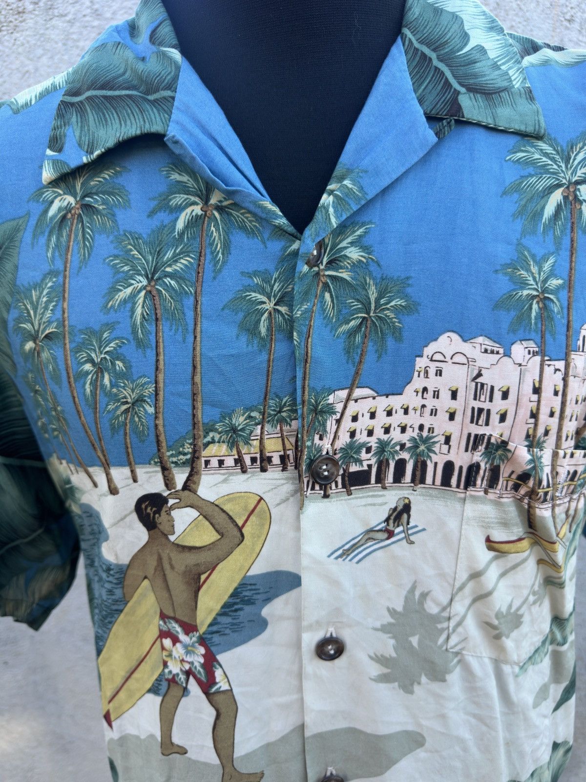 Tori Richard PreOwned Tori Richard Multicolored Hawaiian Print Men's XL Size US XL / EU 56 / 4 - 3 Thumbnail
