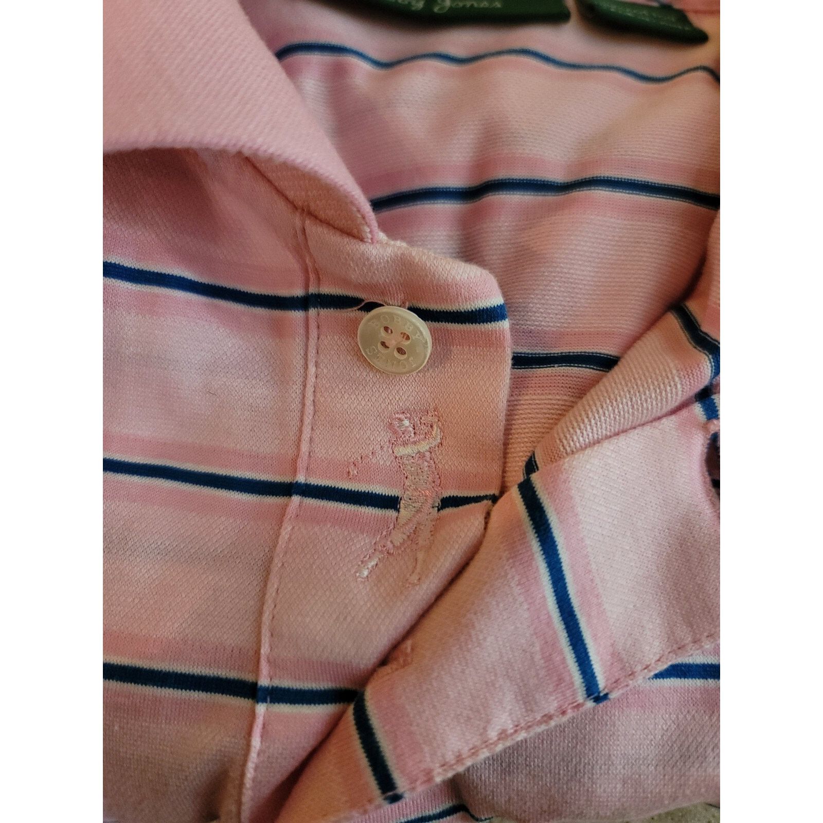 Bobby Jones Bobby Jones Polo Shirt Mens L Pink Pinehurst US Open 2014 Size US L / EU 52-54 / 3 - 8 Thumbnail
