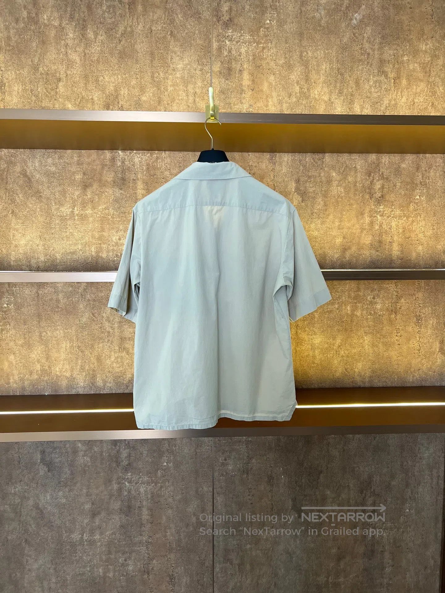Bottega Veneta Bottega Veneta Cuban collar short-sleeve shirt| Size S / US 4 / IT 40 - 2 Thumbnail