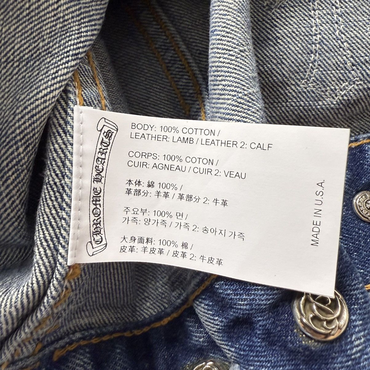 Chrome Hearts Chrome Hearts Levi’s Cross Patches Denim Shirt Size US S / EU 44-46 / 1 - 12 Thumbnail