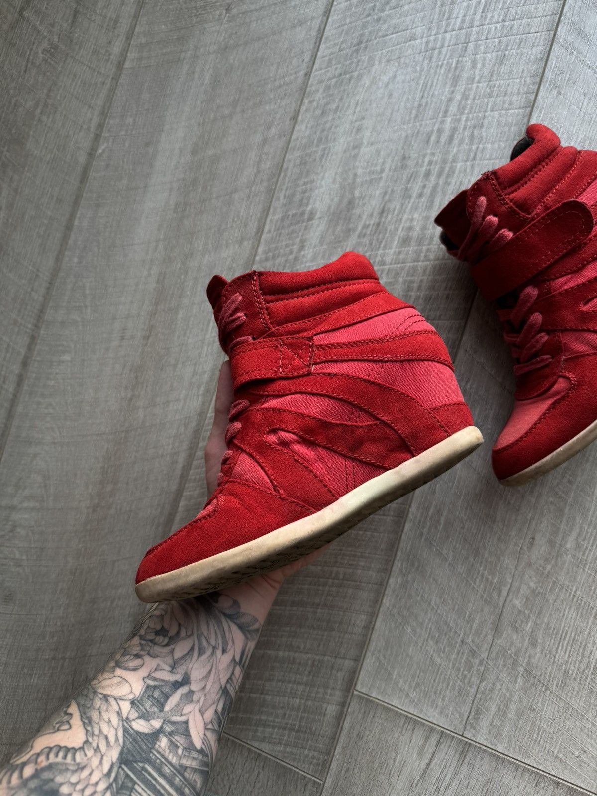 Isabel Marant Vintage Punk Sneakers Like Isabel Marant Bobby Wedge Shoes Size US 8 / IT 38 - 4 Thumbnail