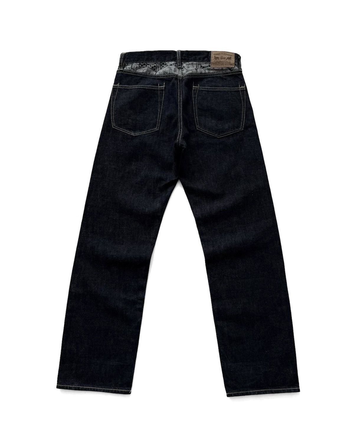 Stussy VINTAGE 00s STUSSY STRAIGHT JEANS Size US 30 / EU 46 - 6 Thumbnail