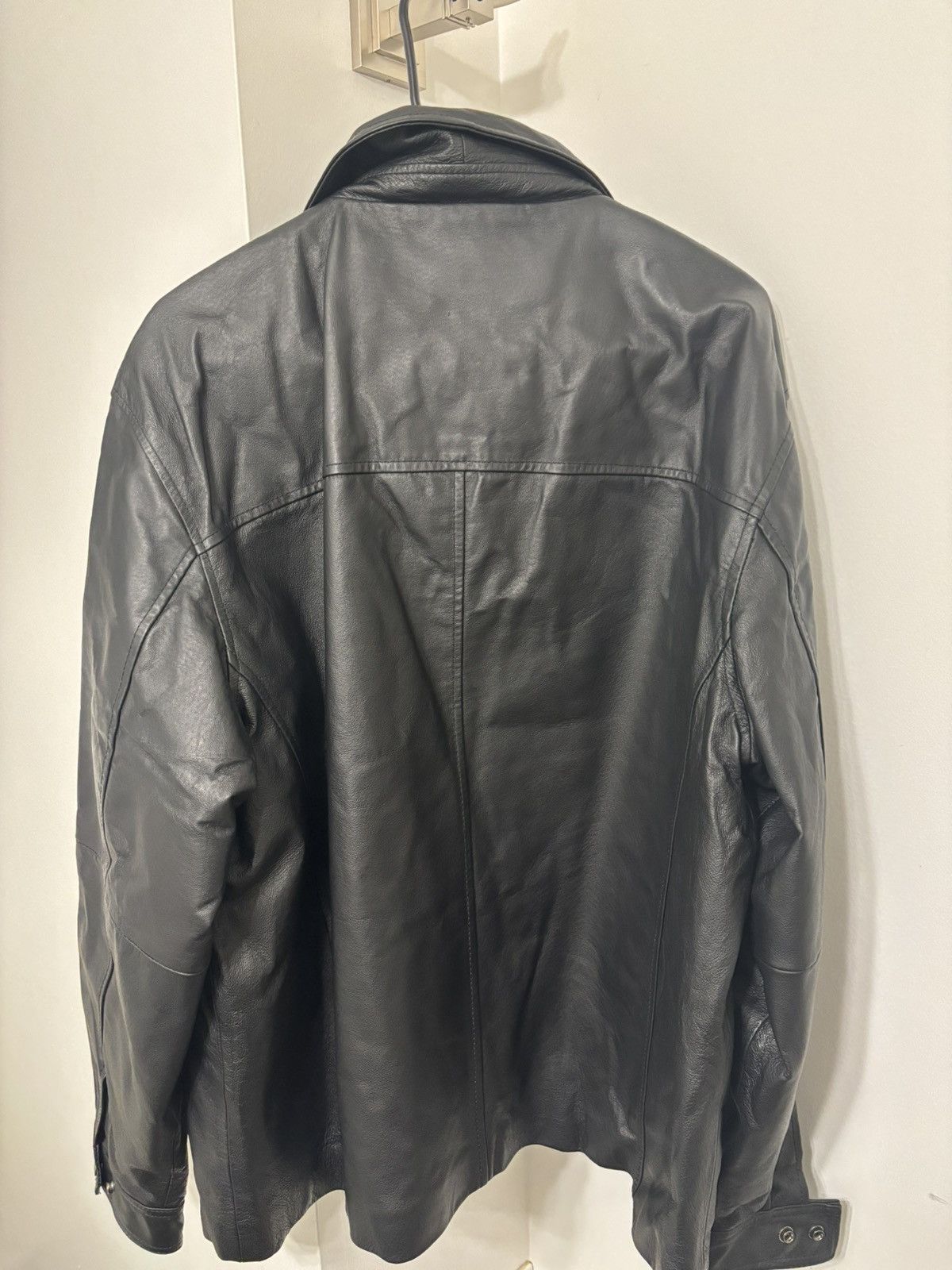 NFL Super Bowl XXXIX Leather Jacket Size US L / EU 52-54 / 3 - 7 Thumbnail