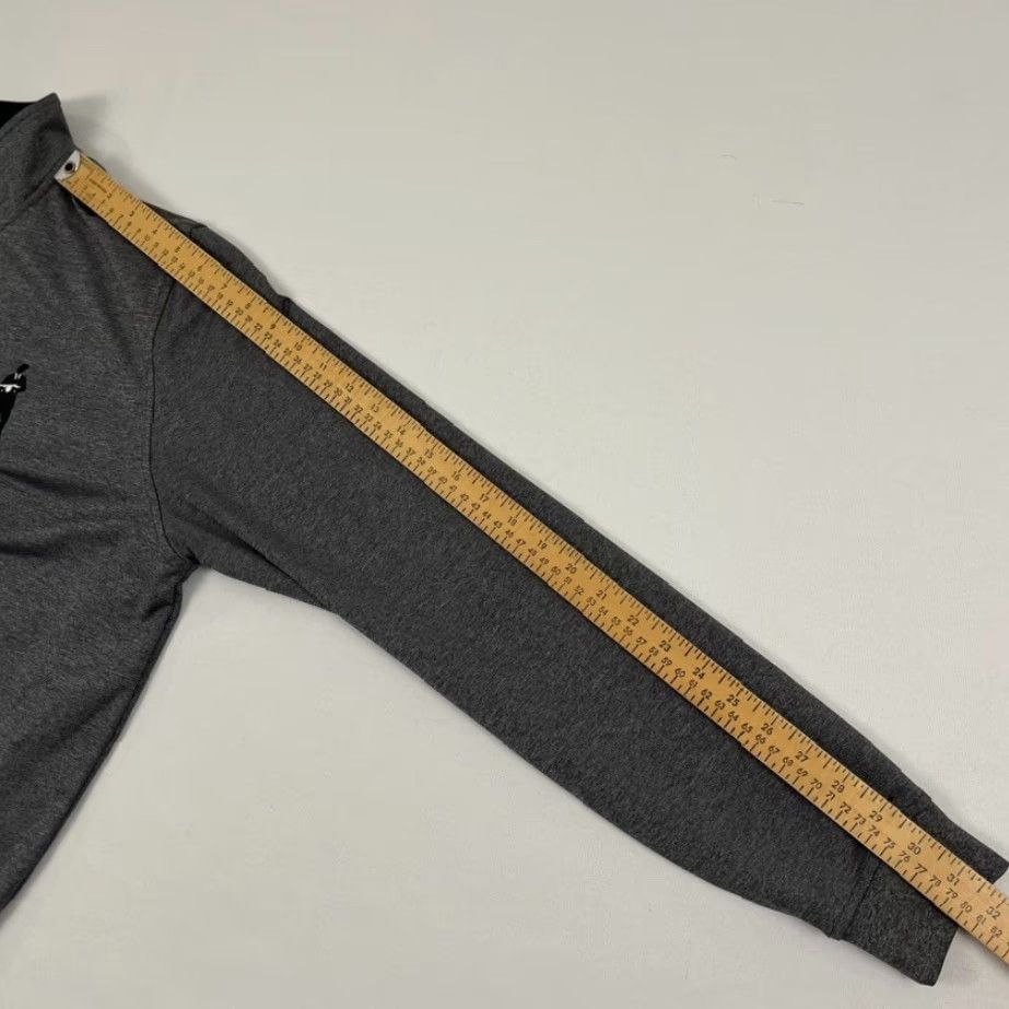 Footjoy FootJoy Pullover Men Medium Gray Quarter Zip Golf Jacket FootJoy Gray 1/4 Zip Activewear Sports Athleisure Outdoor Size US M / EU 48-50 / 2 - 6 Thumbnail