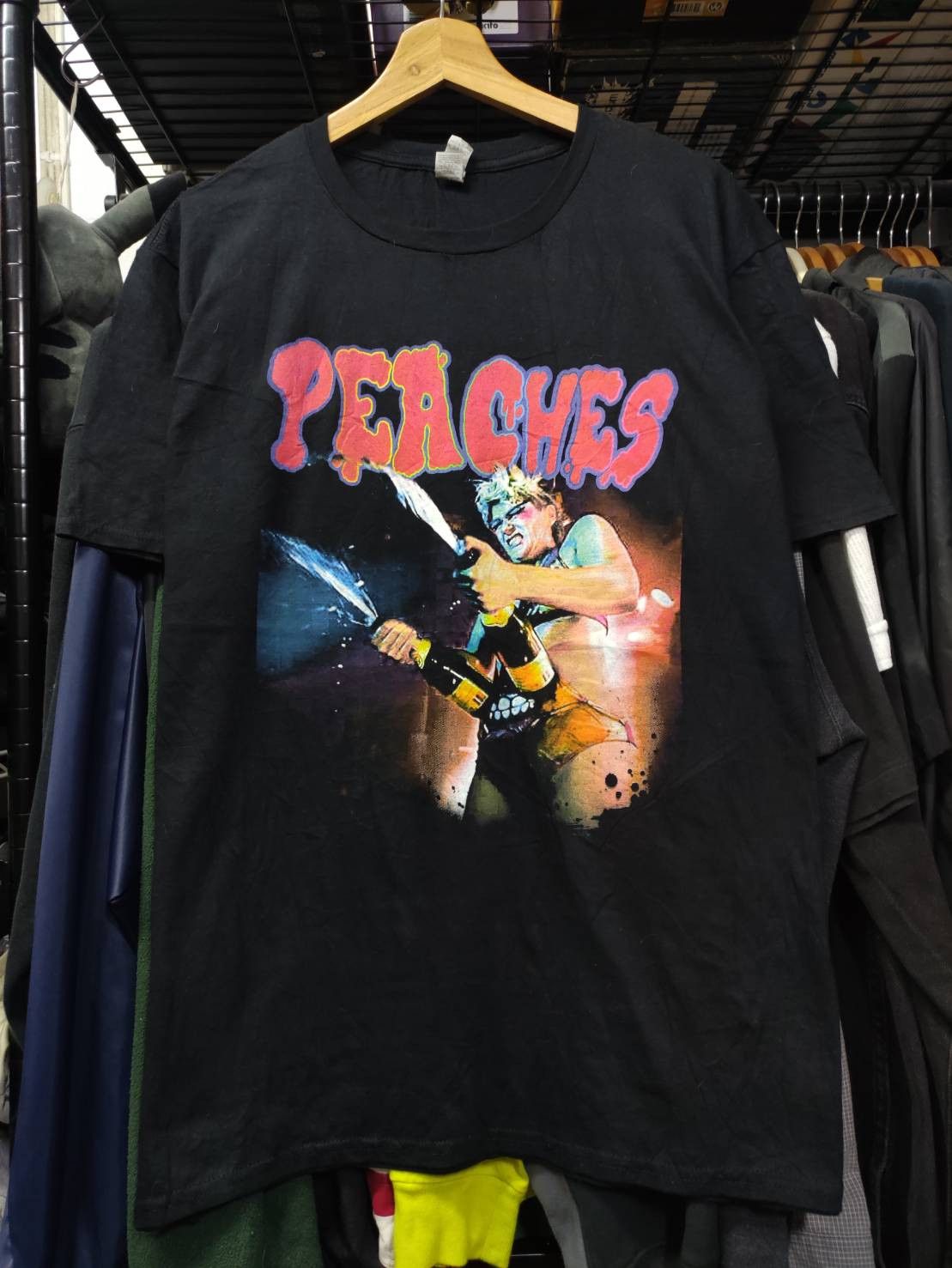 Band Tees Peaches,Merrill Nisker Punk Band Tour T-Shirt Size US L / EU 52-54 / 3 - 2 Thumbnail