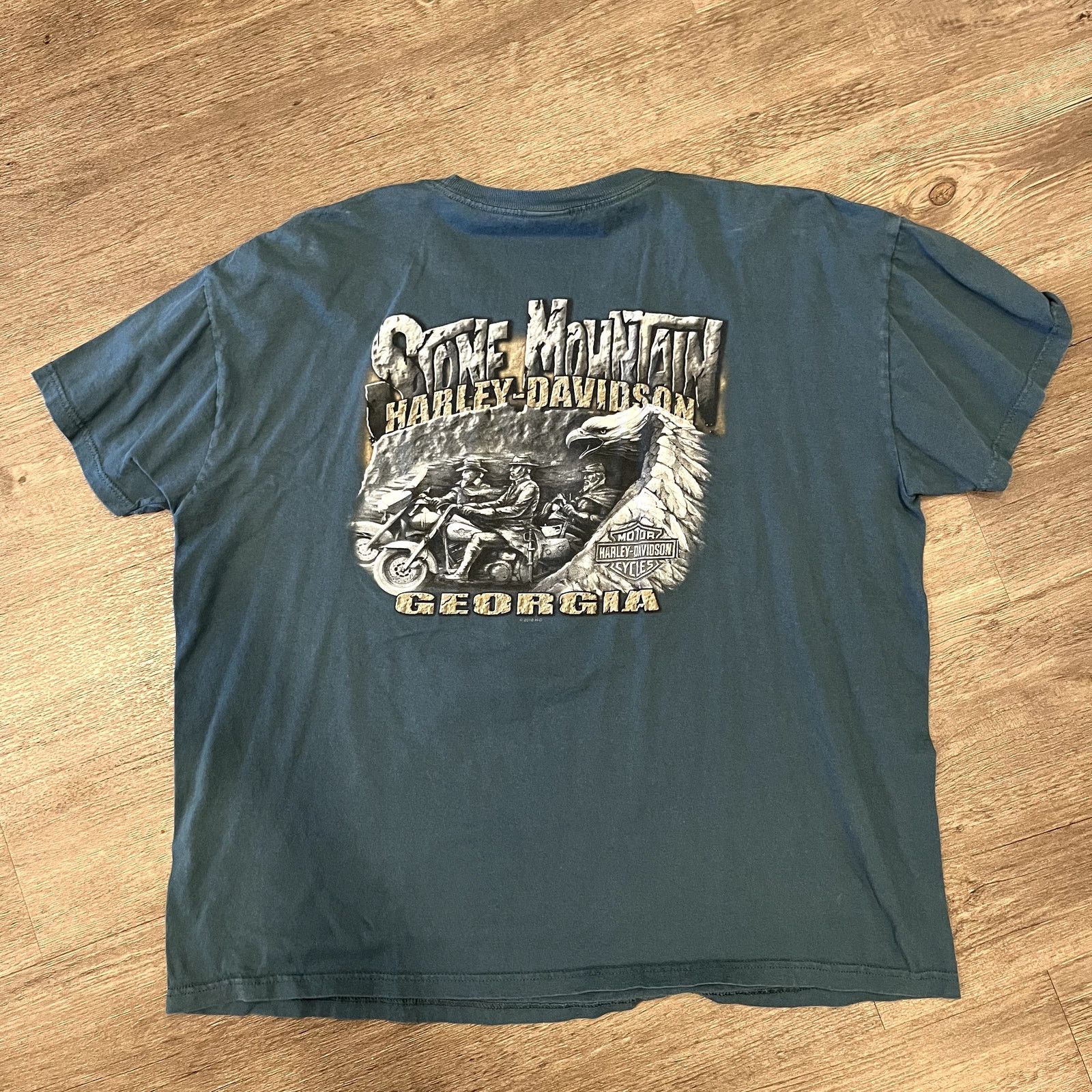 Harley Davidson Vintage Harley-Davidson Stone Mountain Motorcycle 2XL Size US XXL / EU 58 / 5 - 1 Thumbnail