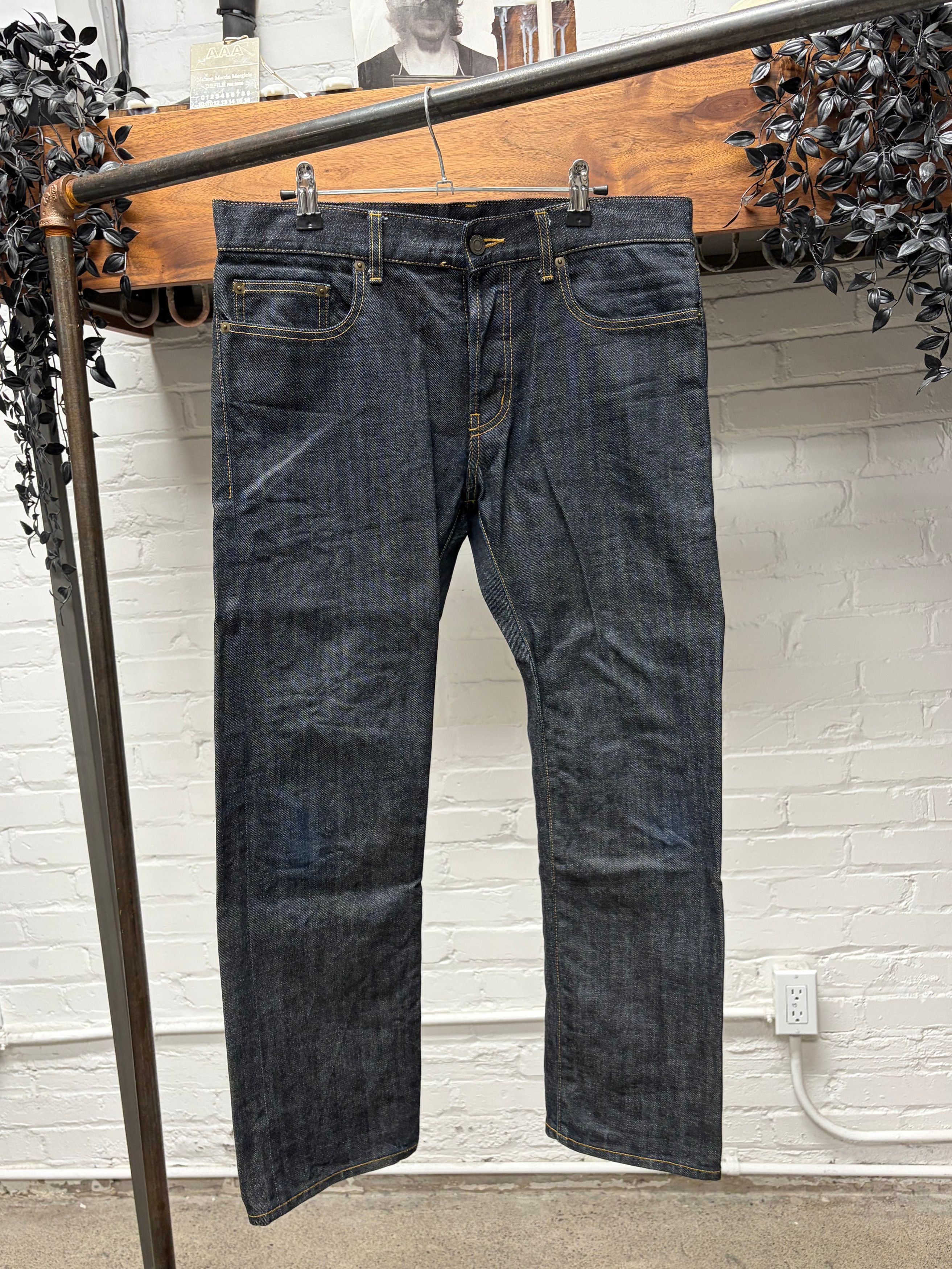 Saint Laurent Paris SS2013 Saint Laurent by Hedi Slimane ‘D03’ Selvedge Denim Size US 31 - 1 Thumbnail