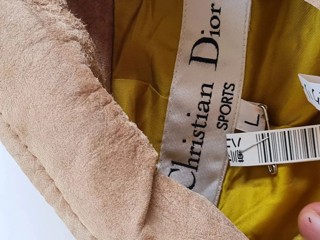 Christian Dior Monsieur Christian Dior Sport Wool Jacket - Yellow Size XL / US 12-14 / IT 48-50 - 11 Thumbnail
