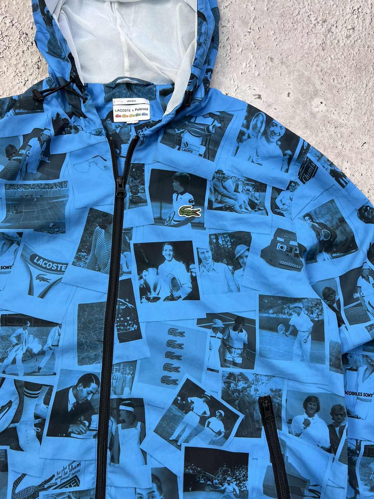 Lacoste × Polaroid Vintage Lacoste x Polaroid track nylon zip jacket Size US L / EU 52-54 / 3 - 6 Thumbnail