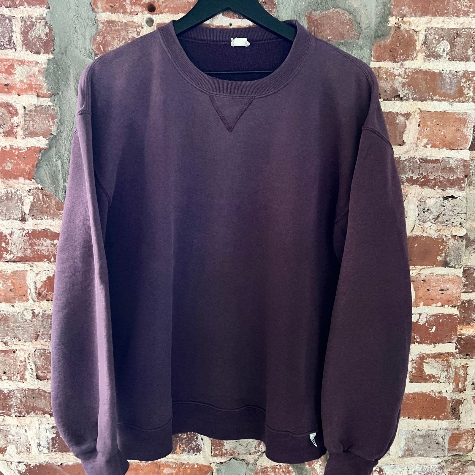 Russell Athletic VTG Russell Men's Sweatshirt Merlot Beautiful Color XL 23x25 Size US XL / EU 56 / 4 - 2 Thumbnail