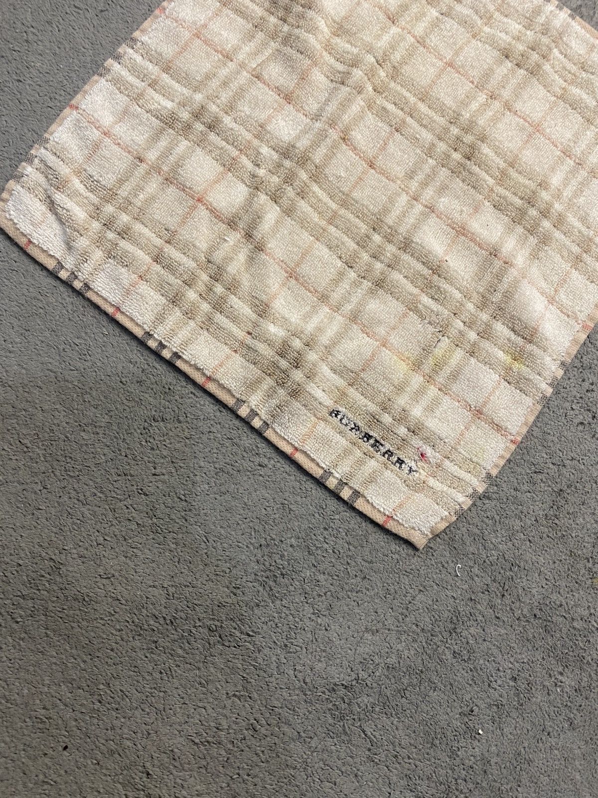 Burberry BURBERRYS vintage monogram Hand Towell scarf scarves Teleria Size ONE SIZE - 3 Thumbnail