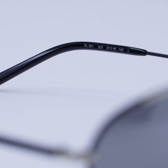 Saint Laurent Paris 🕶️ New Saint Laurent SL561 003 Black/Grey Sunglasses Size ONE SIZE - 9 Thumbnail