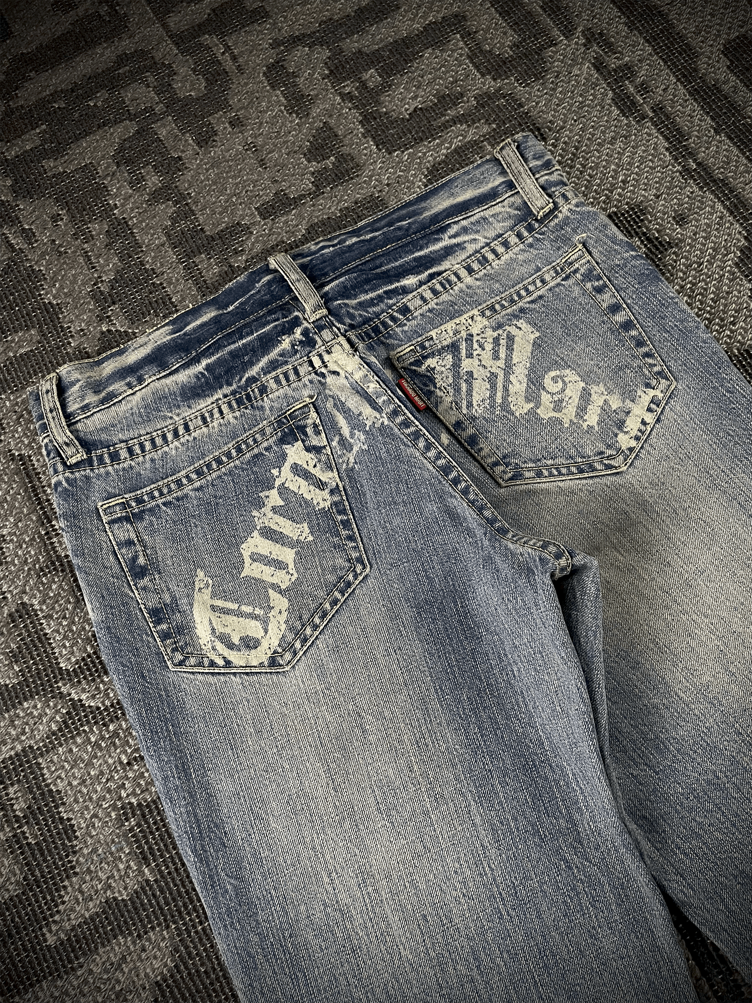 Tornado Mart Tornado Mart Tribal Flared Denim Size US 31 - 8 Thumbnail
