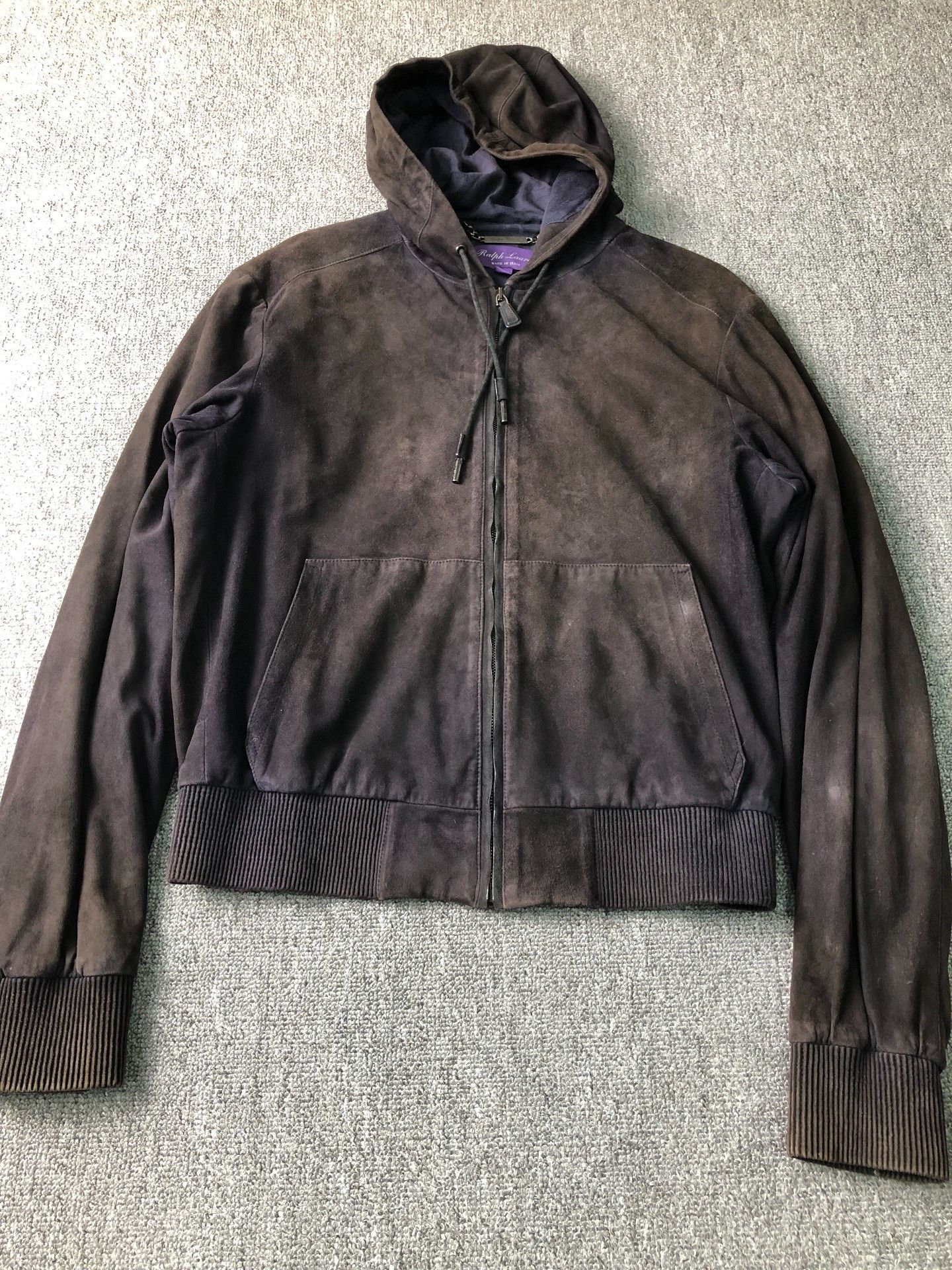 Ralph Lauren Purple Label Ralph Lauren Purple Label Goat Suede Jacket Size US XS / EU 42 / 0 - 1 Thumbnail