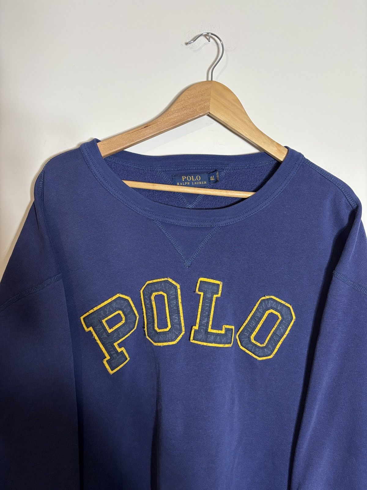 Polo Ralph Lauren Polo Ralph Lauren Crewneck Sweatshirt Vintage Big Print XLT Size US XL / EU 56 / 4 - 3 Thumbnail