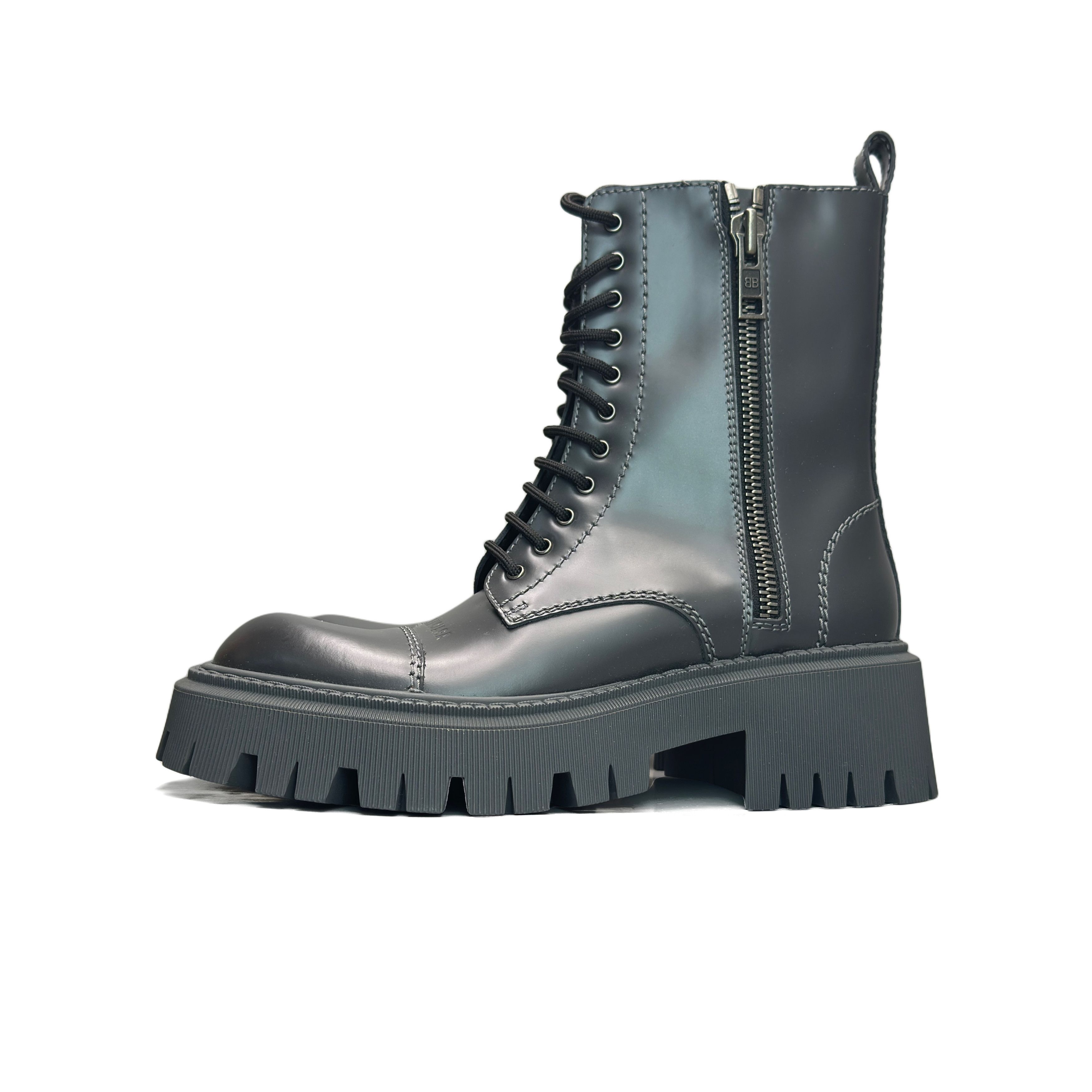 Balenciaga Balenciaga Tractor Leather Boots Size 38 Size US 8 / IT 38 - 1 Thumbnail