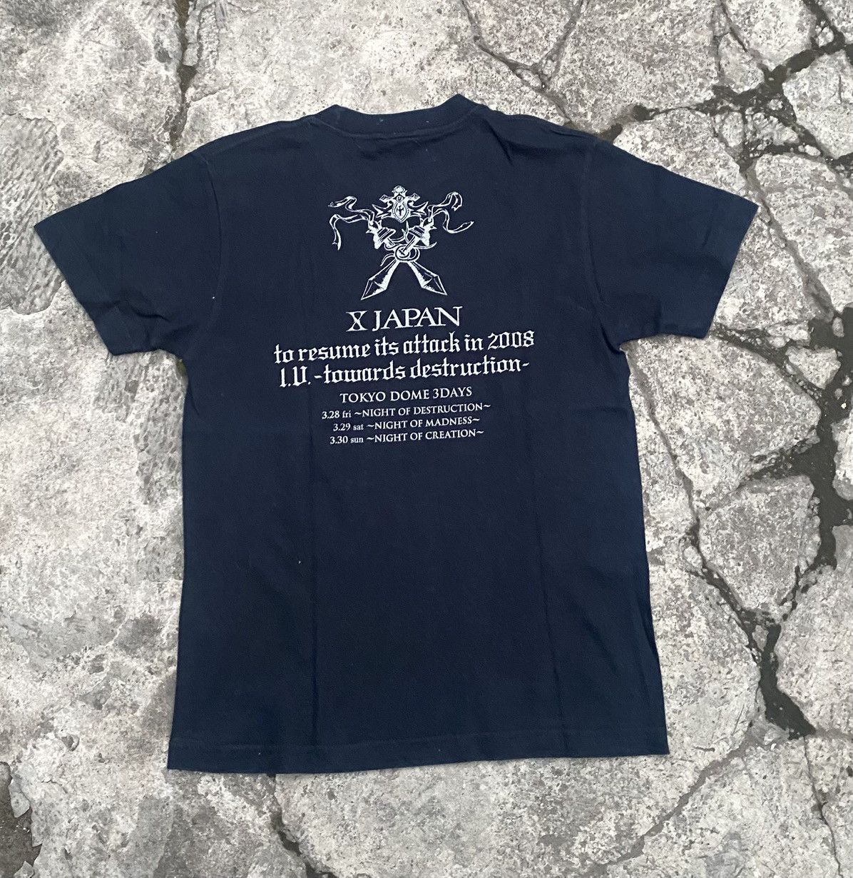 Band Tees Vintage X japan Tour Shirt Size US S / EU 44-46 / 1 - 3 Thumbnail