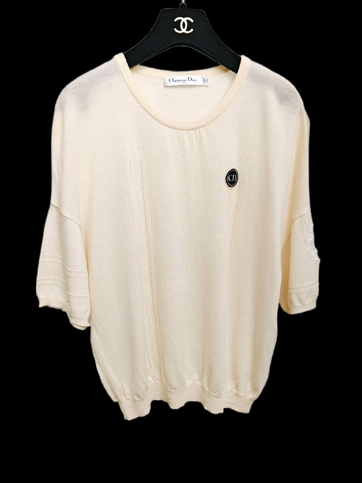Dior dior logo wool pullover sweater Size US M / EU 48-50 / 2 - 1 Thumbnail