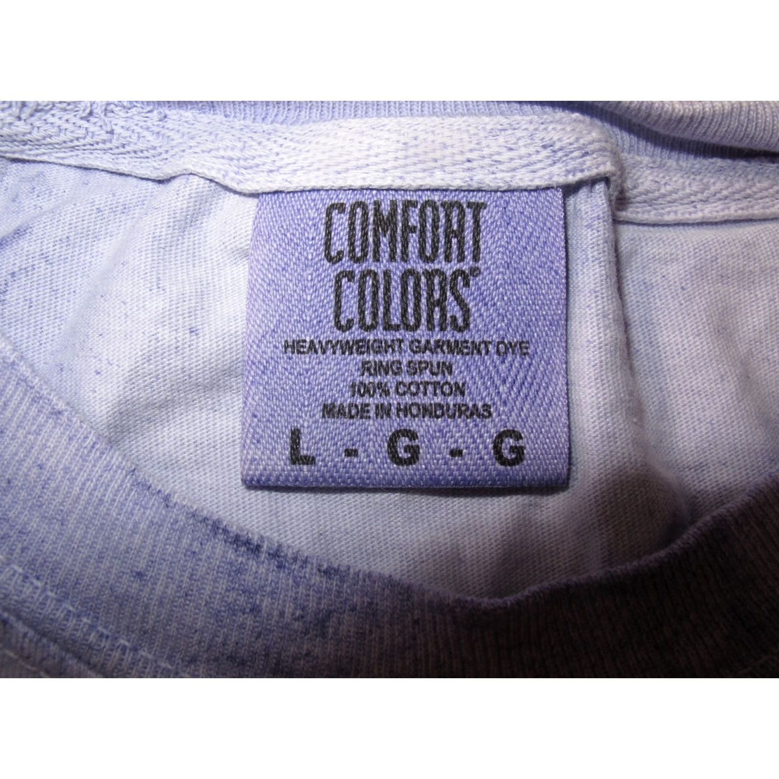 Comfort Colors Comfort Colors Better Half T-Shirt Women L Blue Tie Dye 100% Cotton Short Sleeve Crew Neck Pullover Casual Summer Lightweight Regular Size L / US 10 / IT 46 - 6 Thumbnail