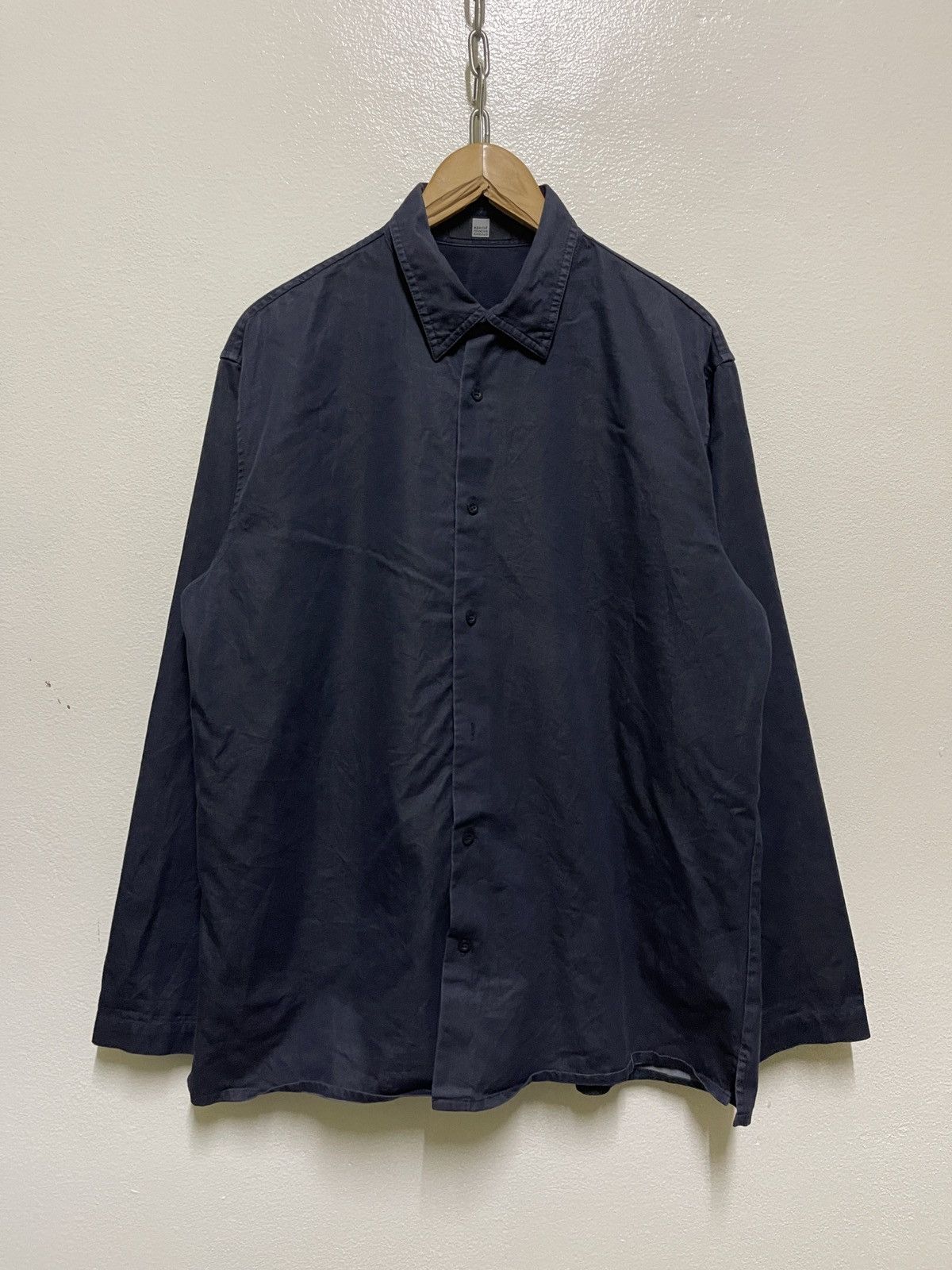 Marithe + Francois Girbaud × Vintage MFG Denim Button Shirt Long Sleeve Size US L / EU 52-54 / 3 - 1 Thumbnail