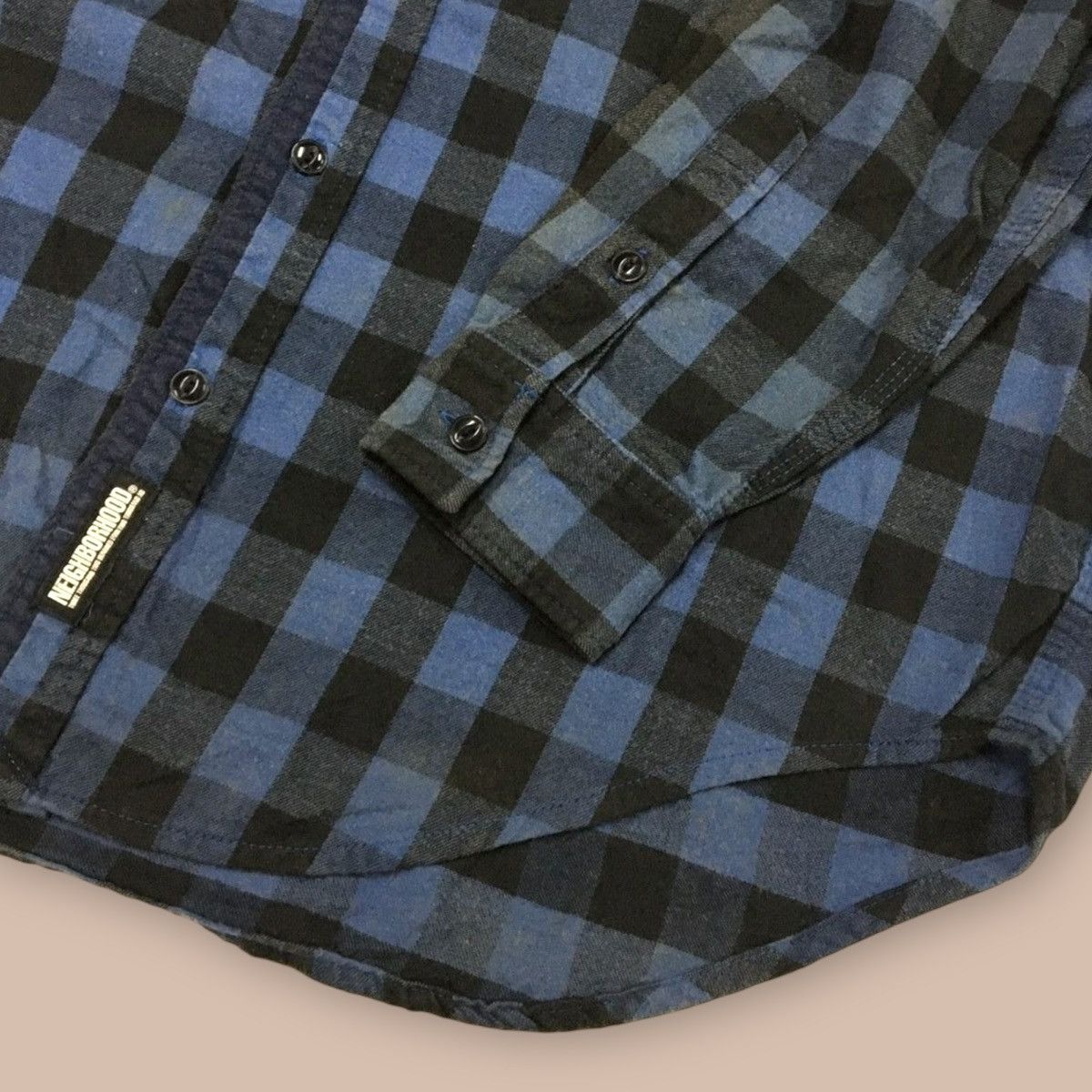 Neighborhood OG 2000-2001 Neighborhood Plaid L/S Shirts Size US L / EU 52-54 / 3 - 7 Thumbnail