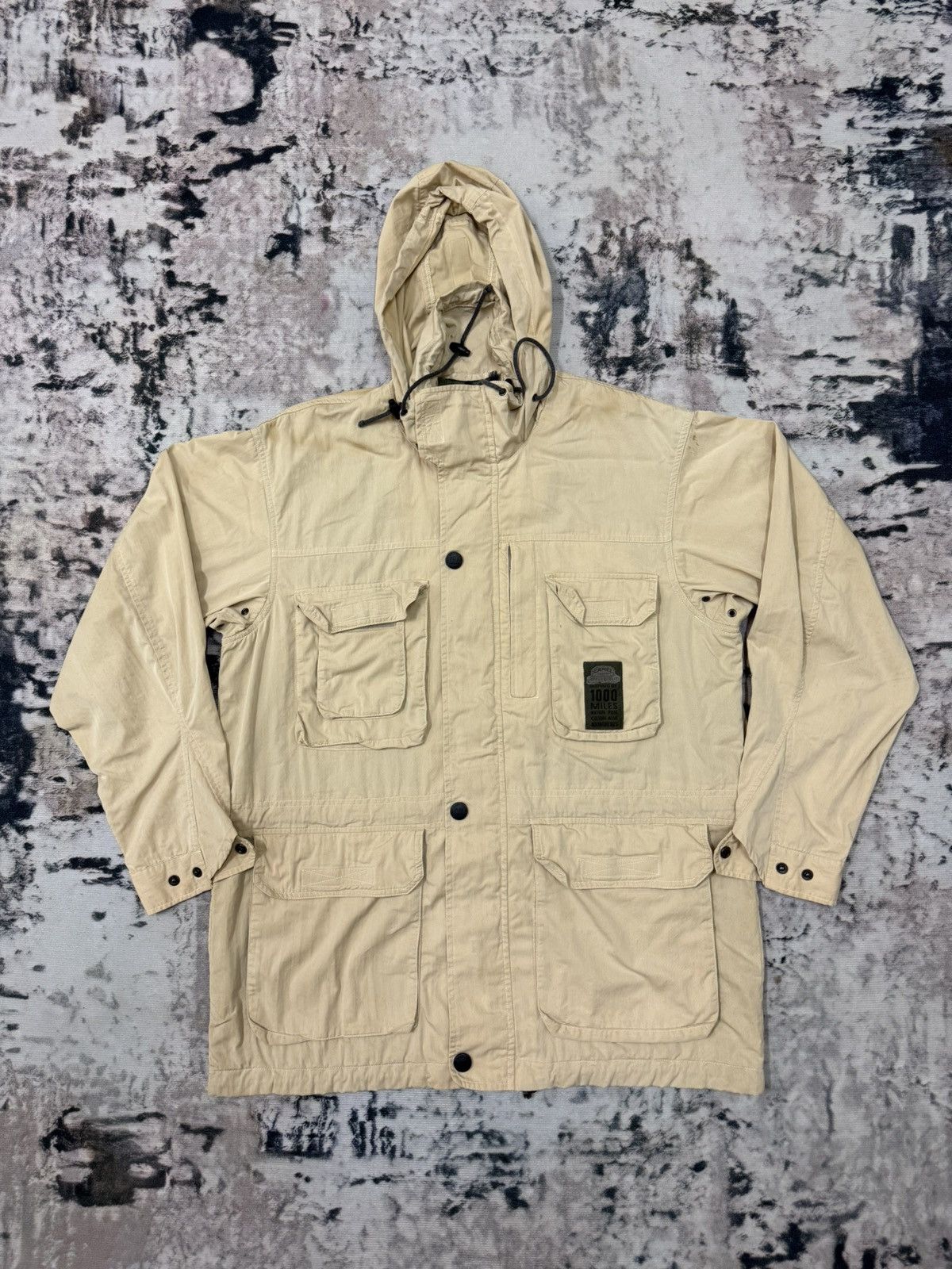 Camel Camel Trophy Advanture Wear Cargo Hunting Jacket Hoodie Size US L / EU 52-54 / 3 - 1 Thumbnail
