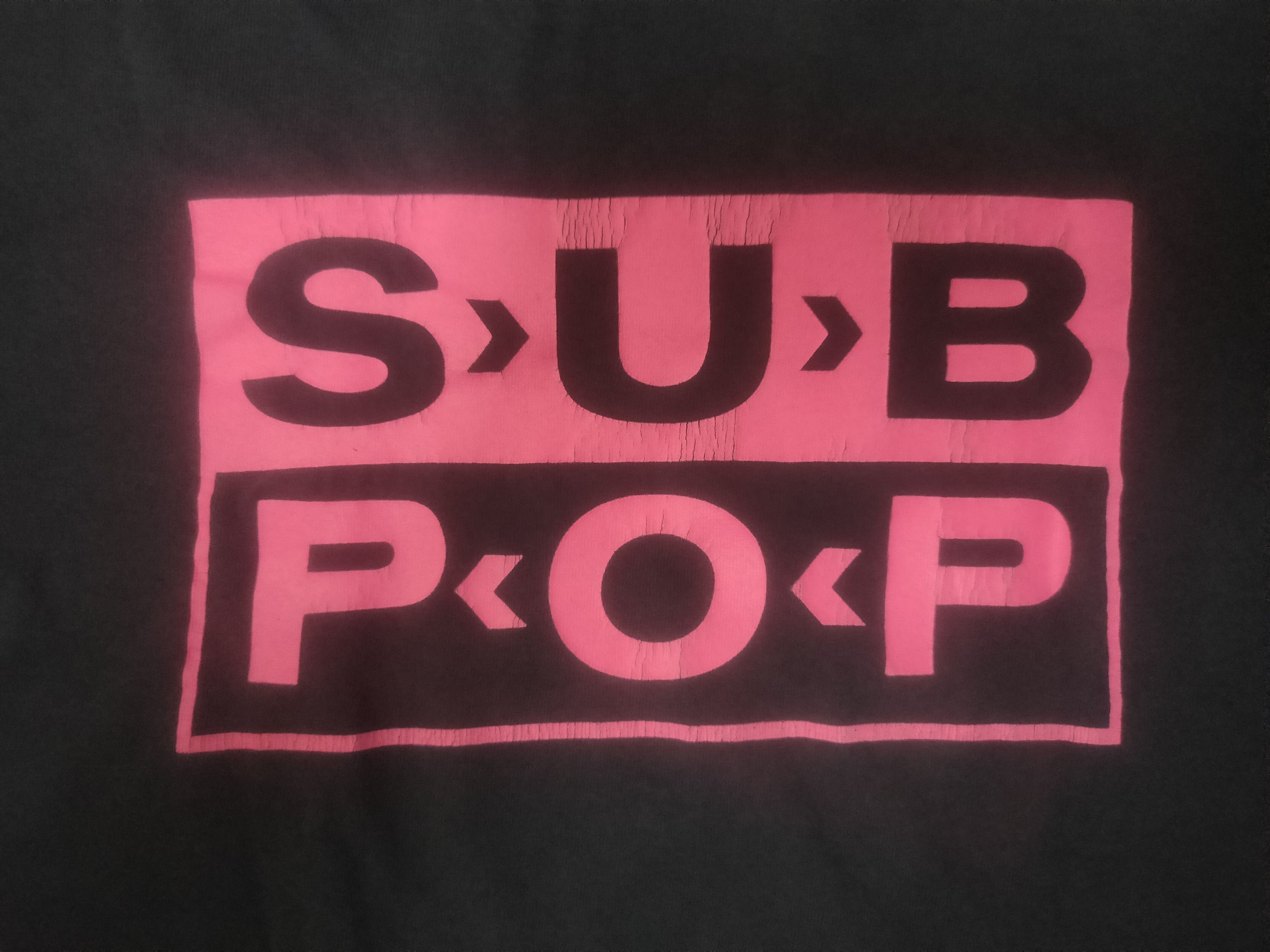 Band Tees × Nirvana Vintage Sub Pop label record Size US XXS / EU 40 - 3 Thumbnail