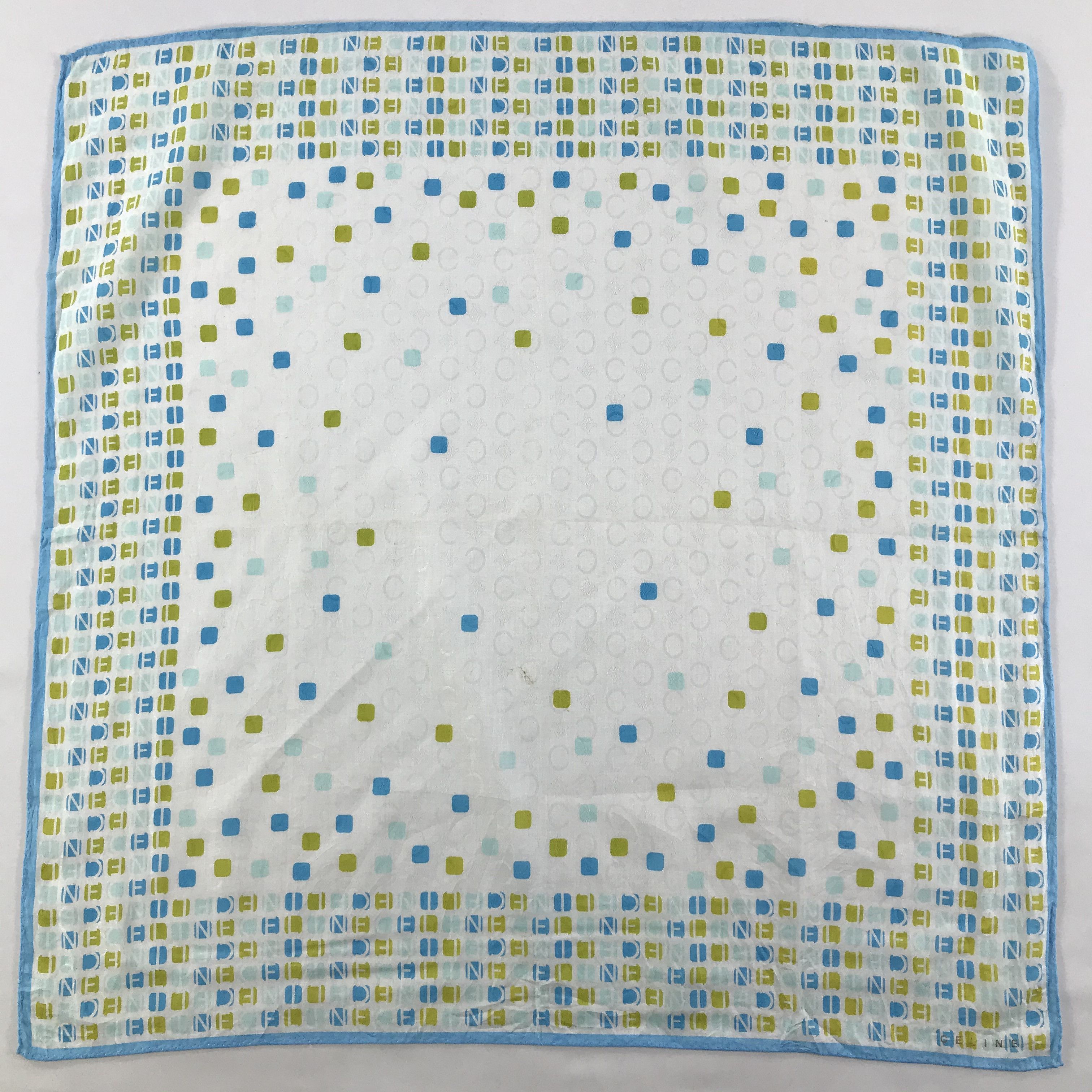 Celine × Vintage Celine Bandana / Handkerchief / Neckerchief - S1401 Size ONE SIZE - 1 Thumbnail