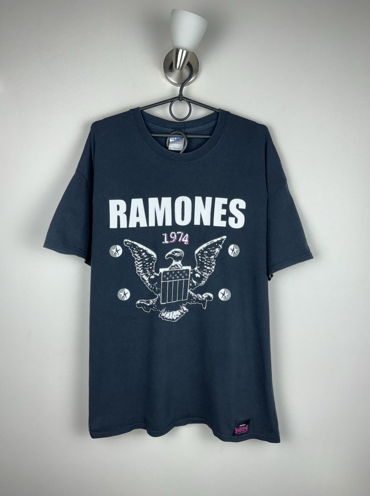 Band Tees Vintage rock t shirt Ramones 2012 original music rare item Size US XL / EU 56 / 4 - 1 Thumbnail