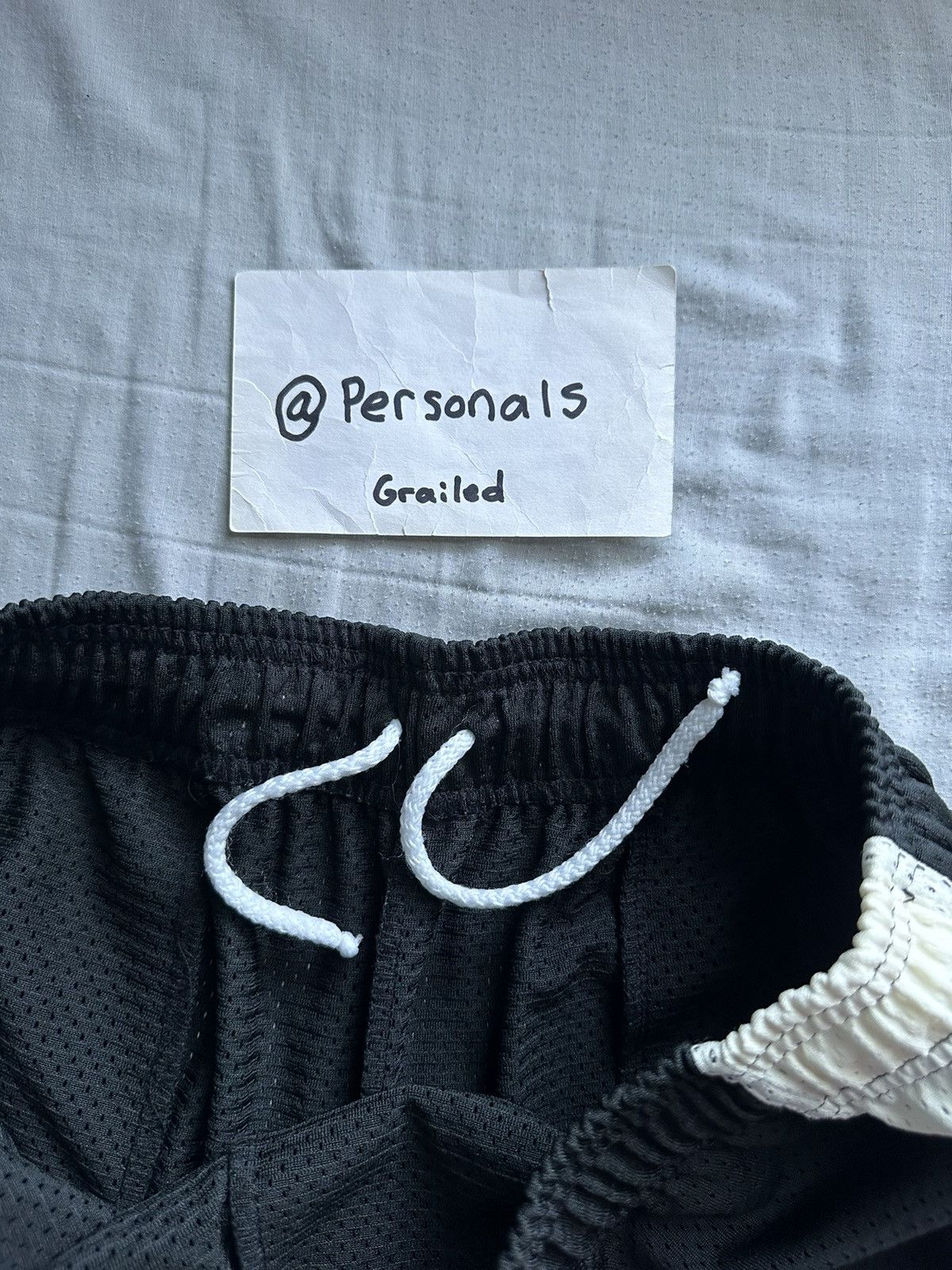 Eric Emanuel Eric Emanuel Basic Shorts Black / Antique White Large Size US 34 / EU 50 - 11 Thumbnail