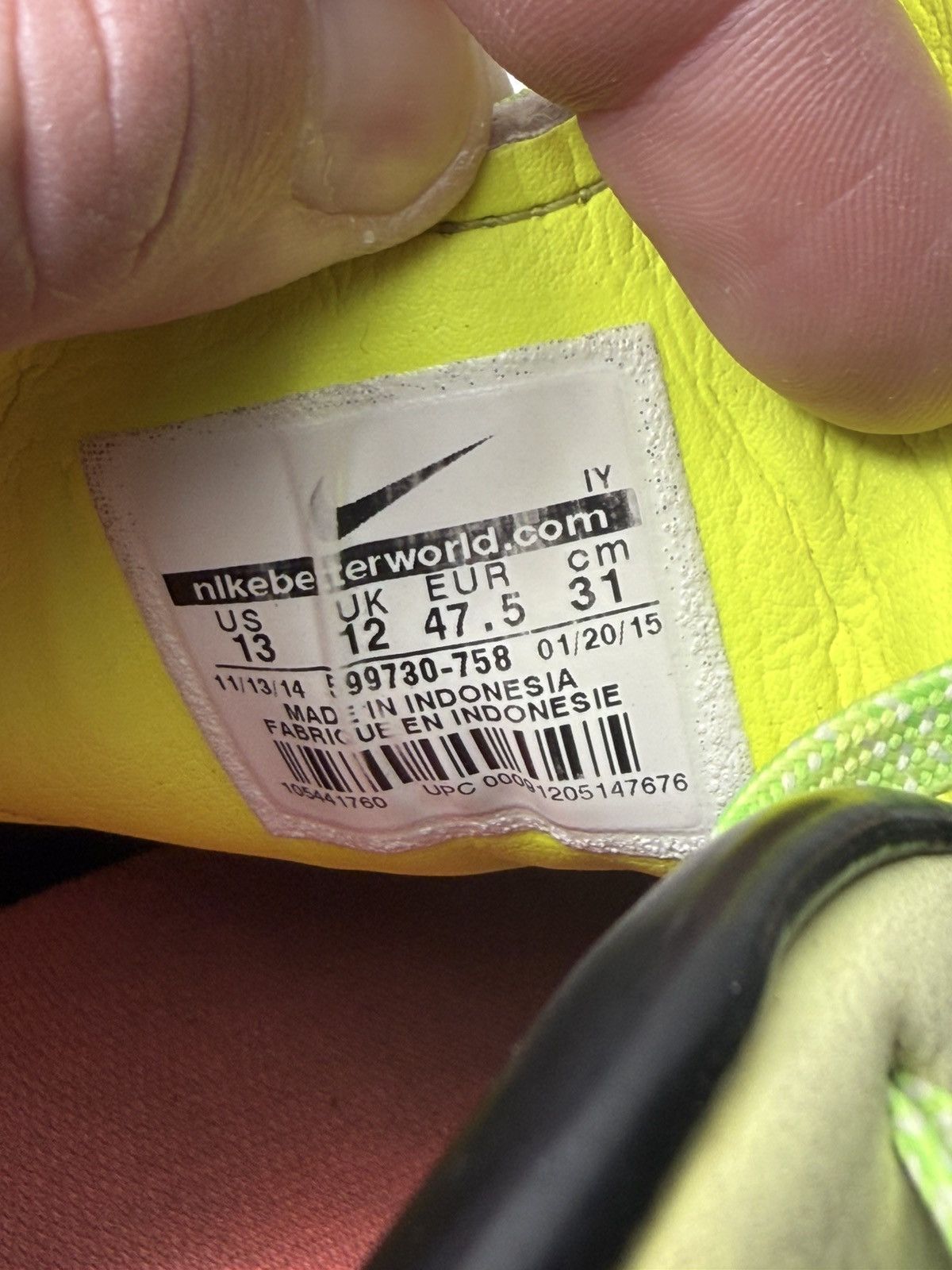 Nike Nike Hypervenom Phelon FG US13 UK12 EUR47.5 Cleats Boots Size US 13 / EU 46 - 11 Thumbnail