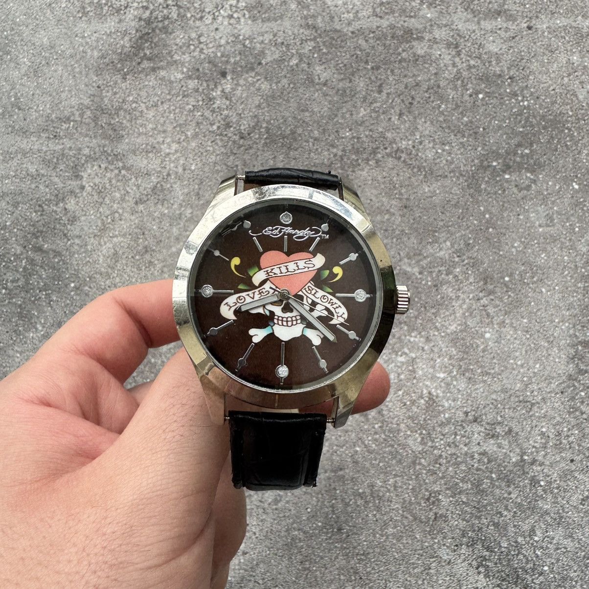 Ed Hardy Ed Hardy Vintage “Love Kills Slowly” Y2K Watches Size ONE SIZE - 3 Thumbnail