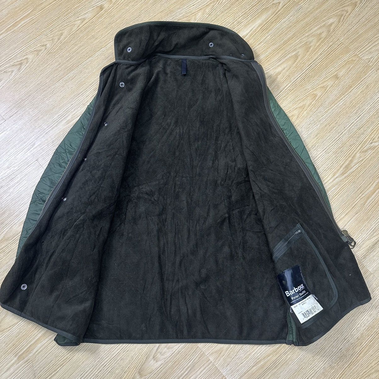 Barbour Vintage Barbour Polar Quilted Green Jacket Z183 Size US S / EU 44-46 / 1 - 6 Thumbnail