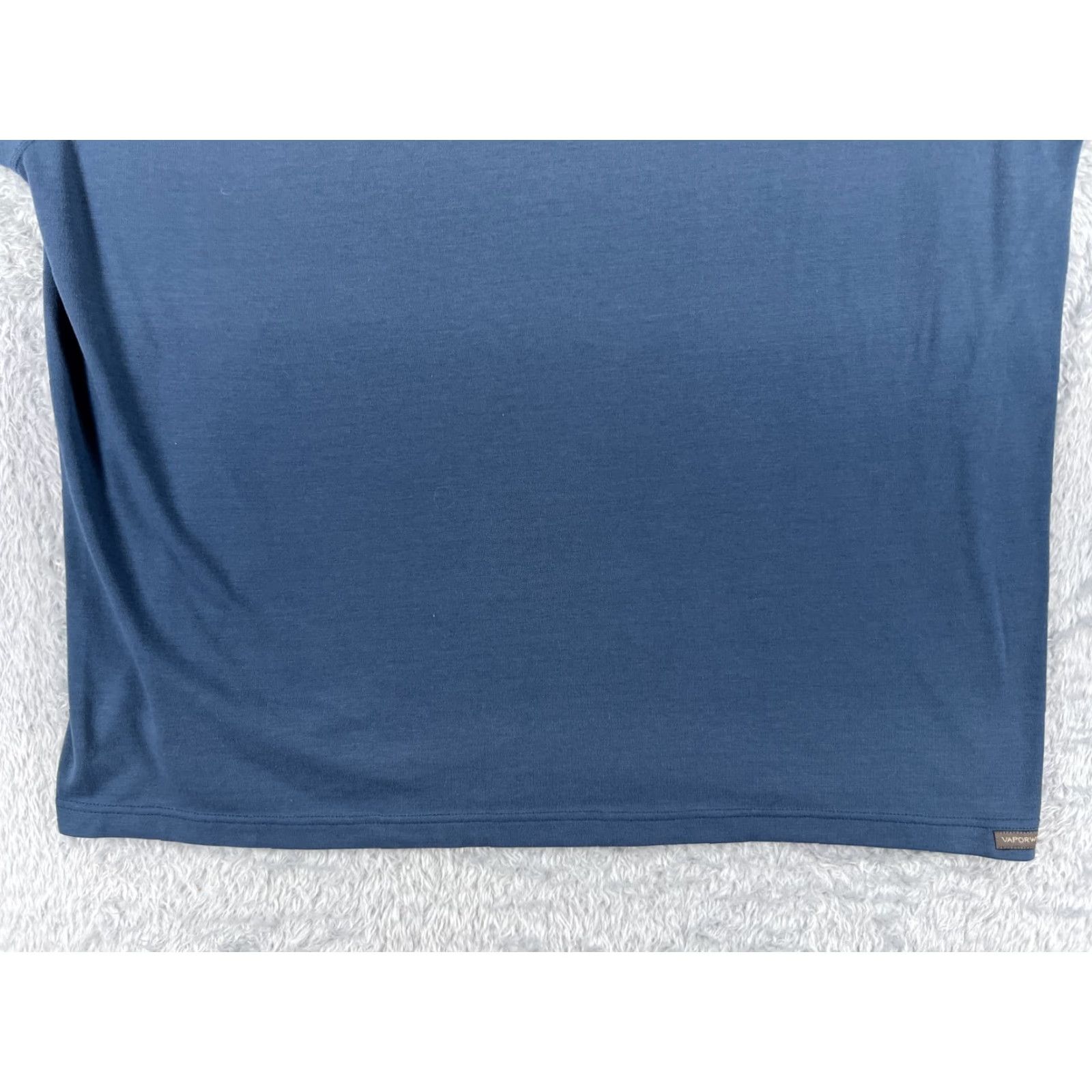 The North Face The North Face Shirt Men XL Blue Short Sleeve V-Neck Vaporwick Polyester Logo All Seasons Breathable Mens Size US XL / EU 56 / 4 - 5 Thumbnail