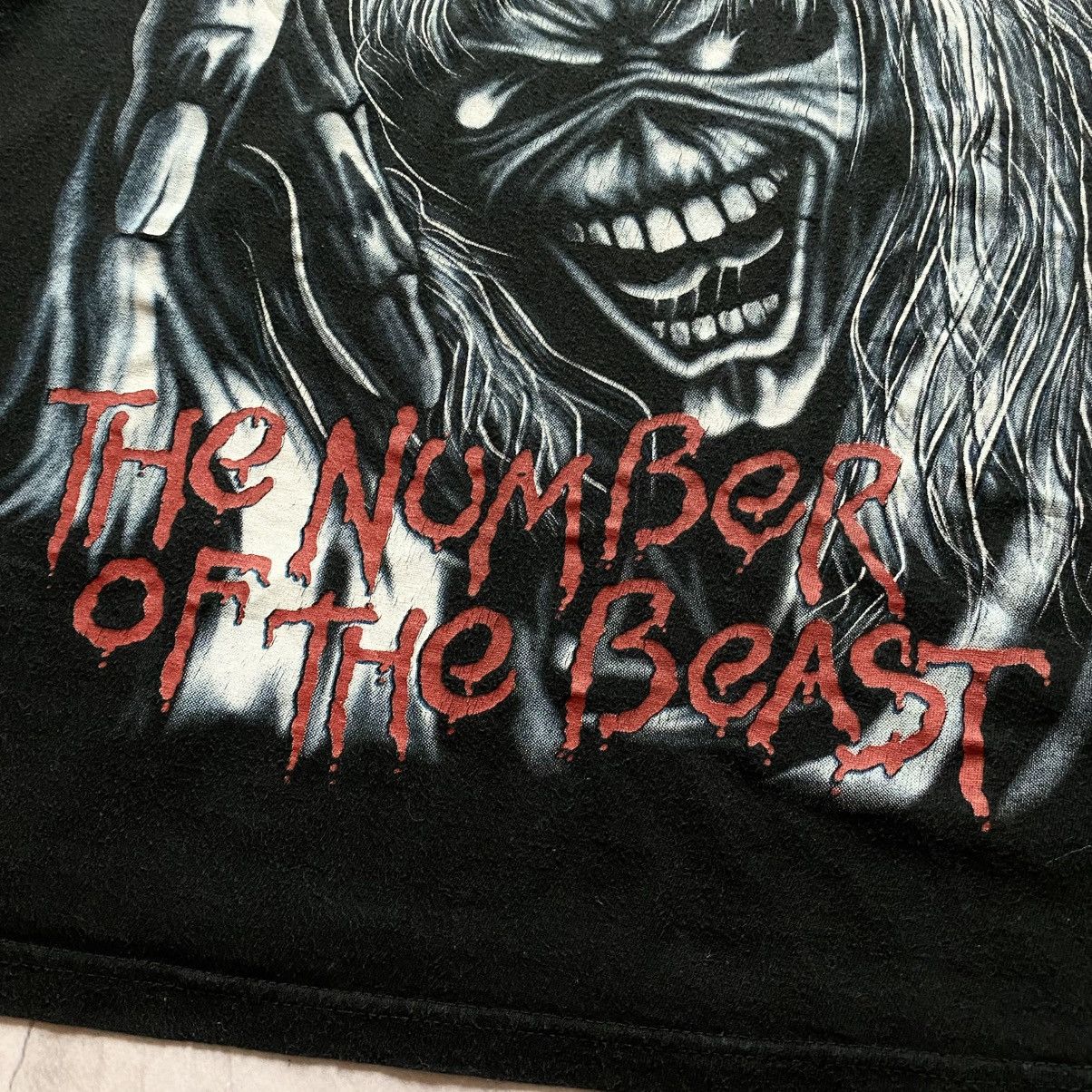 Band Tees Iron Maiden The Number Of The Beast Big Logo Band T-Shirt Size US S / EU 44-46 / 1 - 3 Thumbnail