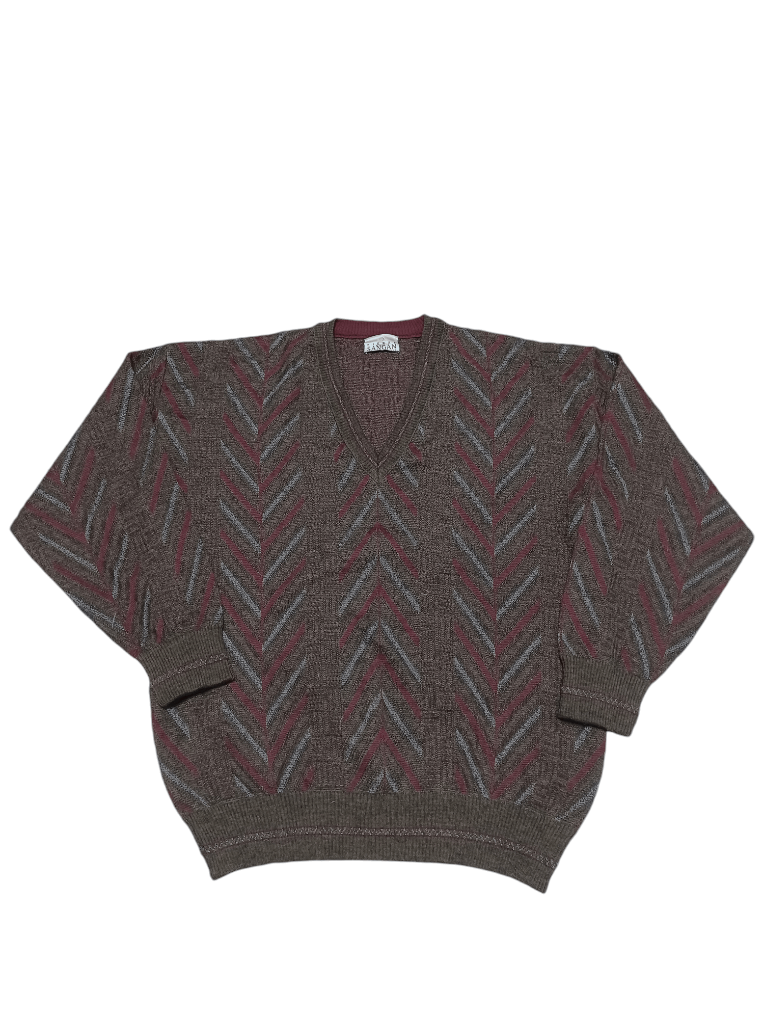 Other VINTAGE 90S WOOL MADE IN UK PIERRE SANGAN OLDMONEY SWEATER Size US L / EU 52-54 / 3 - 1 Thumbnail