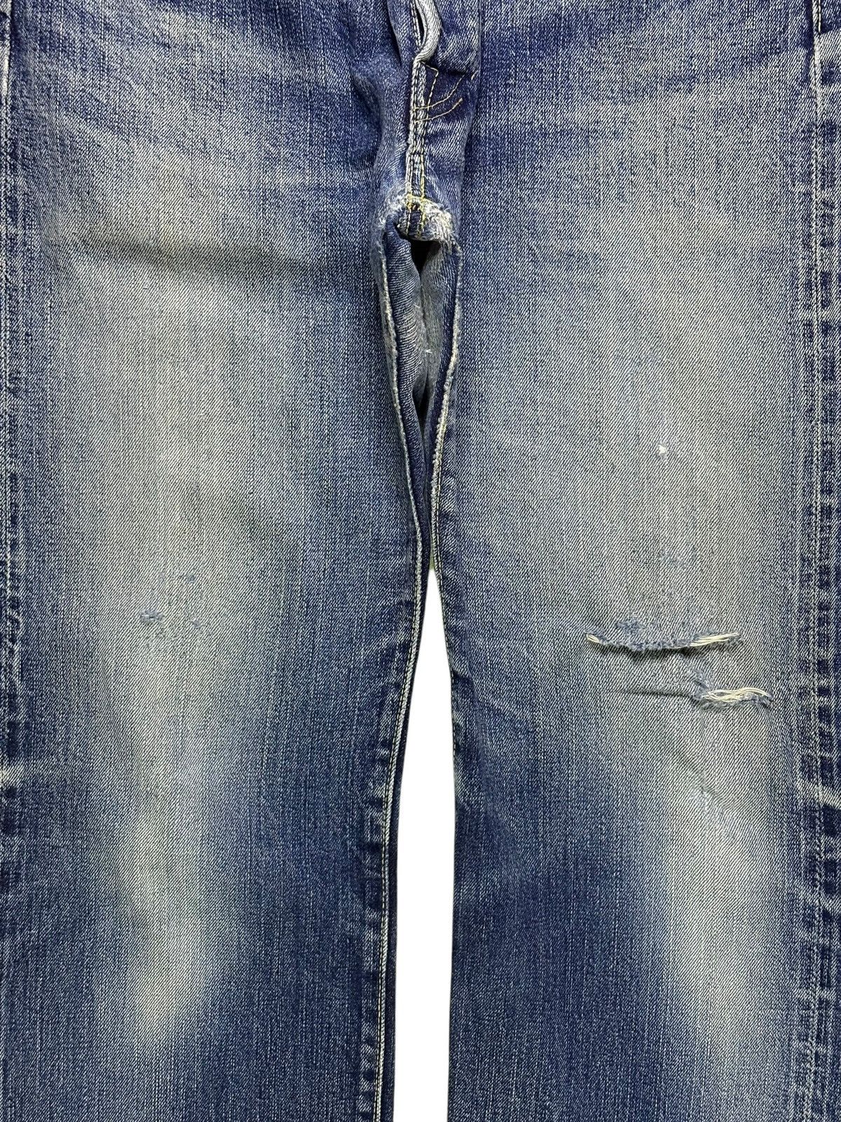 Eternal × Japanese Brand Vintage Japanese Eternal Selvedge Distressed Loose Jeans Size US 32 / EU 48 - 6 Thumbnail