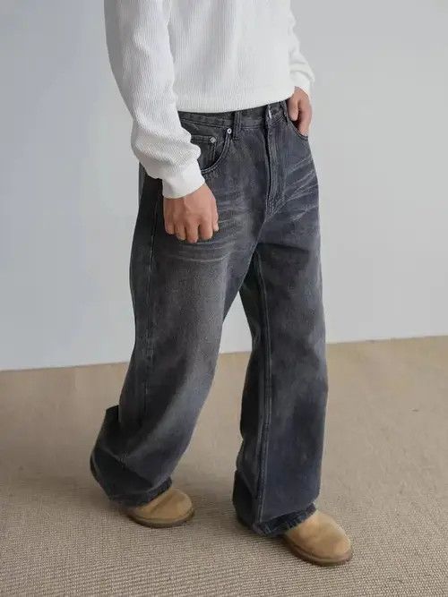 Jean Takako x Reiko 13 oz Vintage Washed Black Jeans Size US 36 / EU 52 - 2 Thumbnail