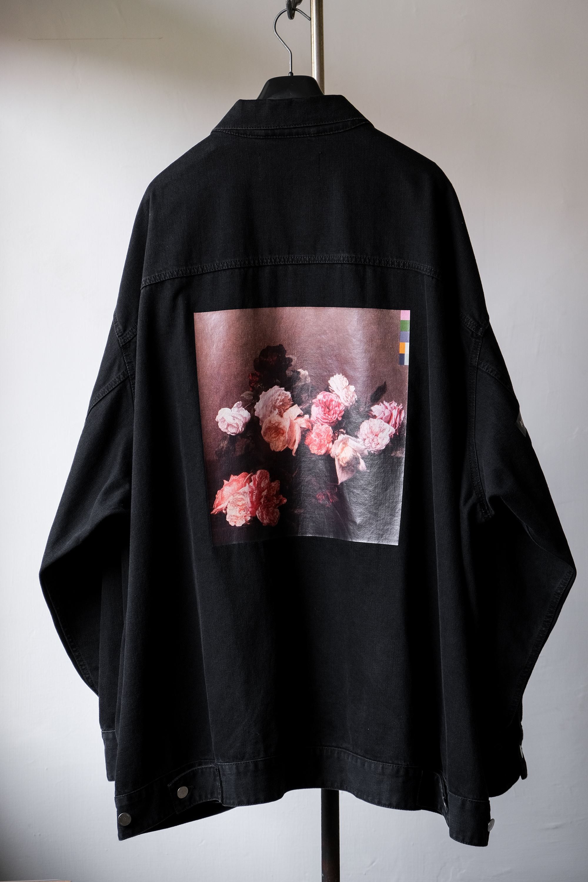 RAF SIMONS 18S/S New Order Peter Saville Oversized Jacket