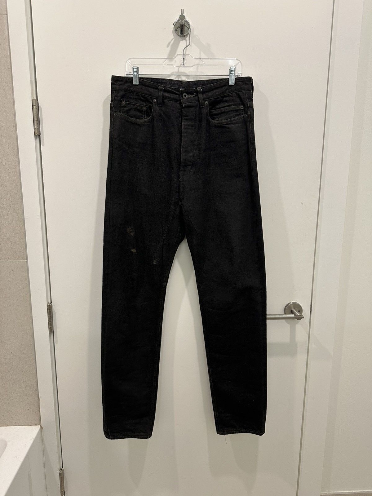 Rick Owens Rick Owens Collapse Japanese Selvedged Waxed Denim Size US 32 / EU 48 - 1 Thumbnail