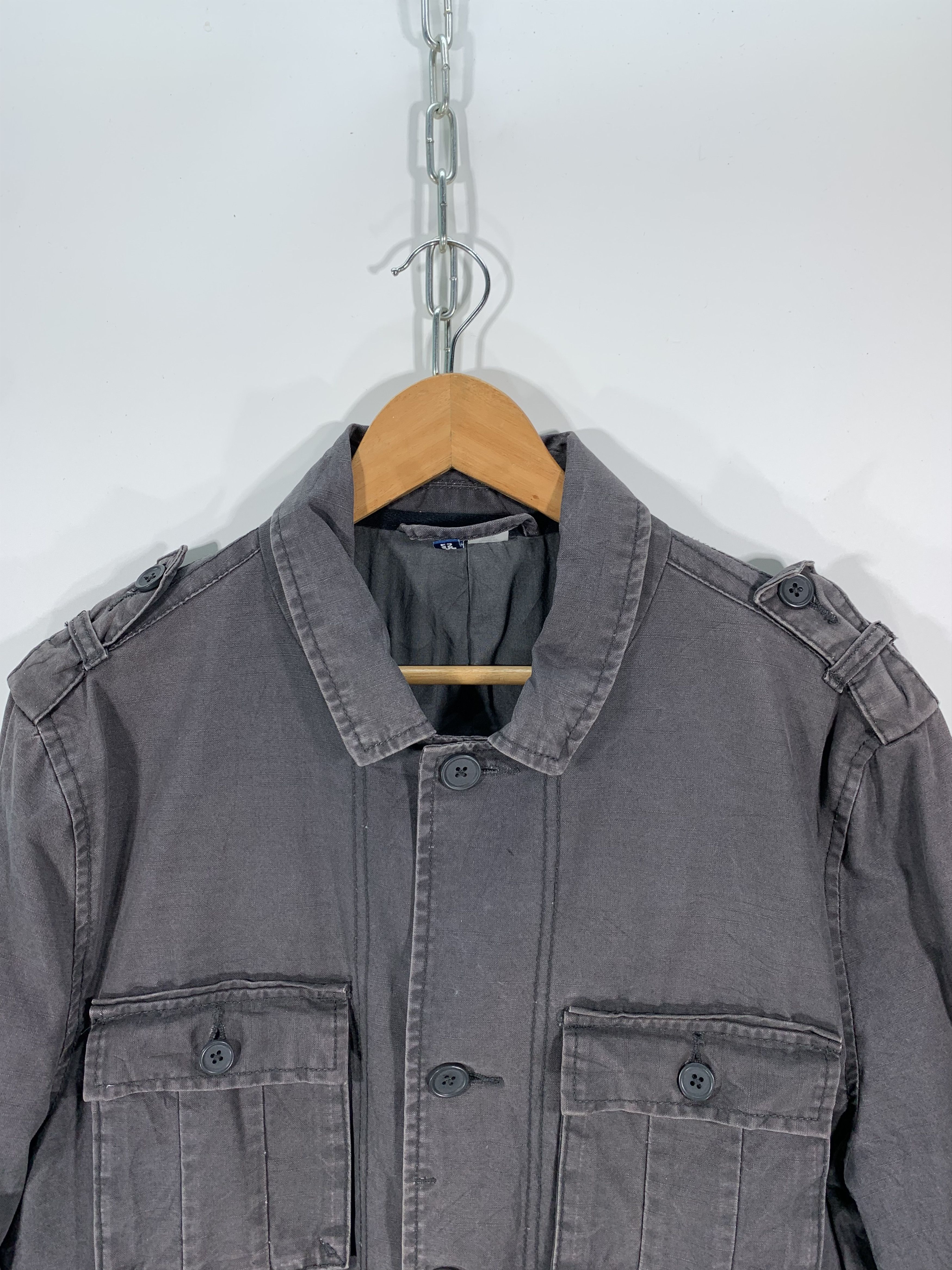 Divided × Japanese Brand × Vintage ⚡️Vintage Divided Military Faded Gray Size US S / EU 44-46 / 1 - 2 Thumbnail