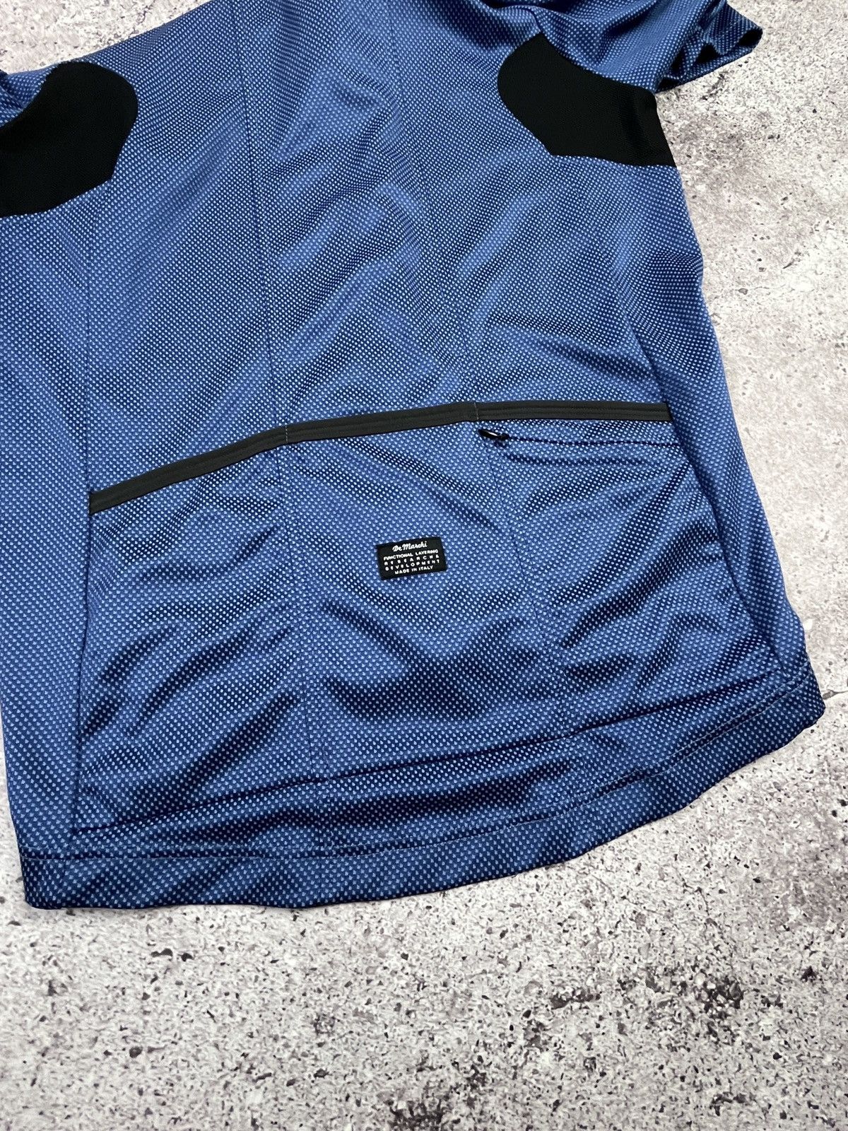Other De Marchi 🇮🇹 Cycling Jersey Blue Full Zip Road Bike Shirt Size US M / EU 48-50 / 2 - 5 Thumbnail