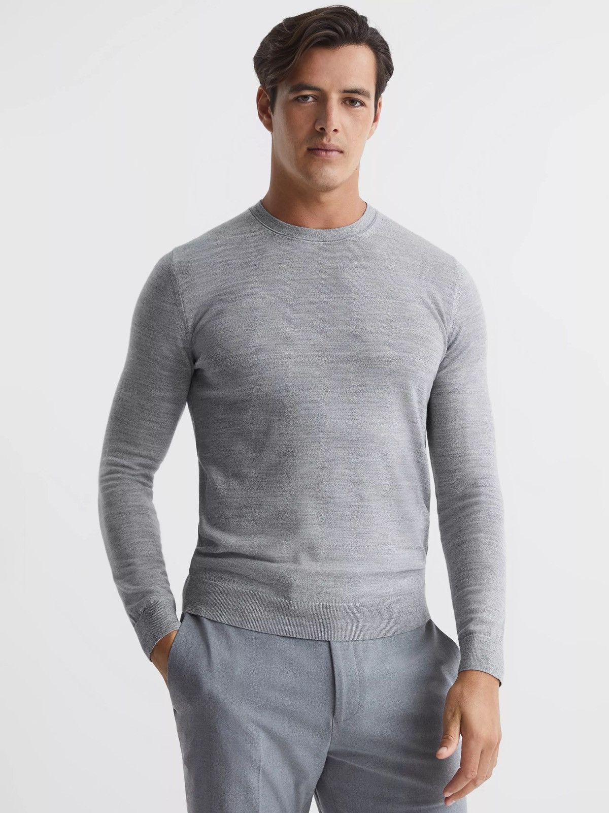 Reiss Reiss Wool Sweater Jumper Size US L / EU 52-54 / 3 - 1 Thumbnail
